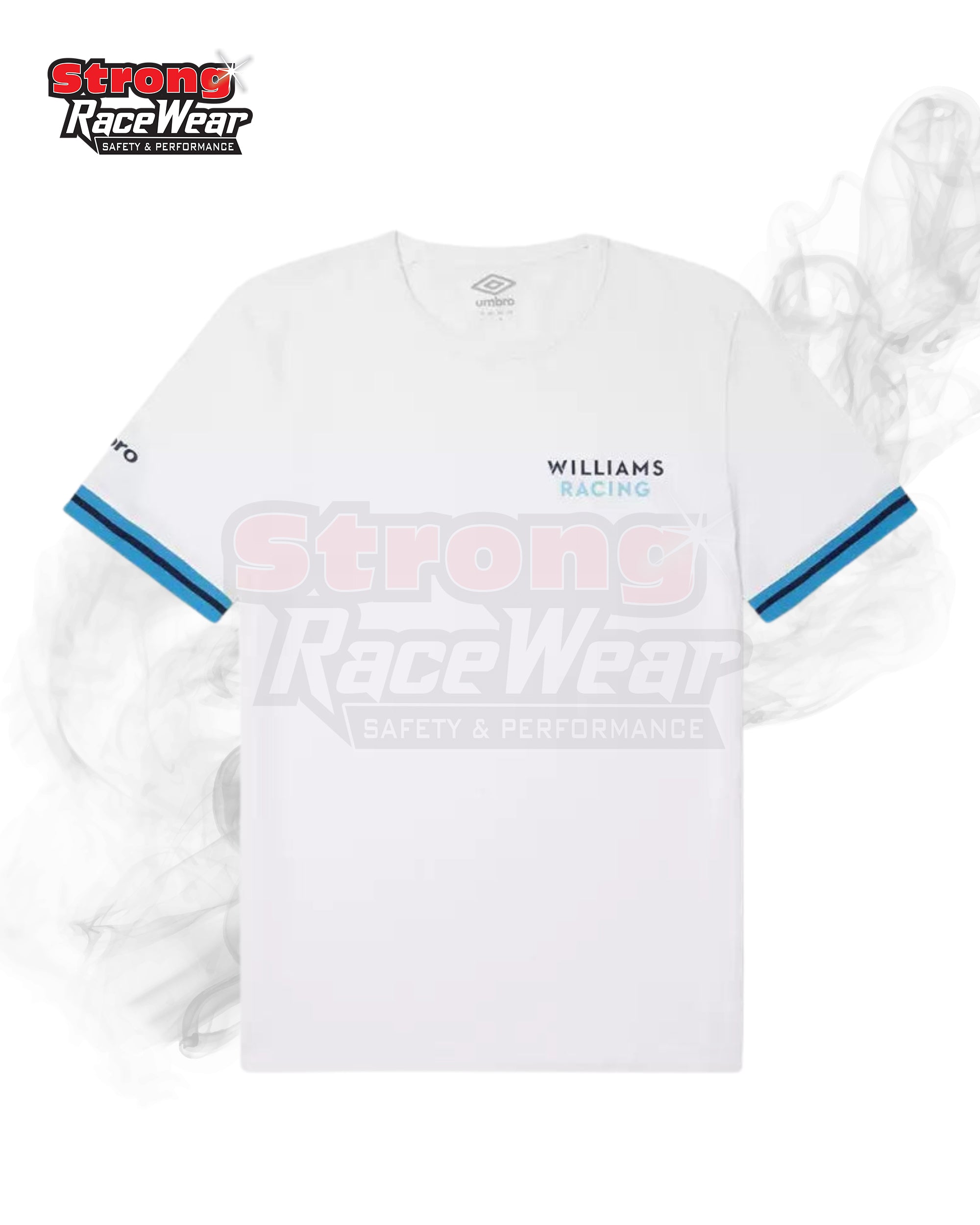 Logan Sargeant 2023 Men Off Track Presentation T-Shirt White Strong Racewear
