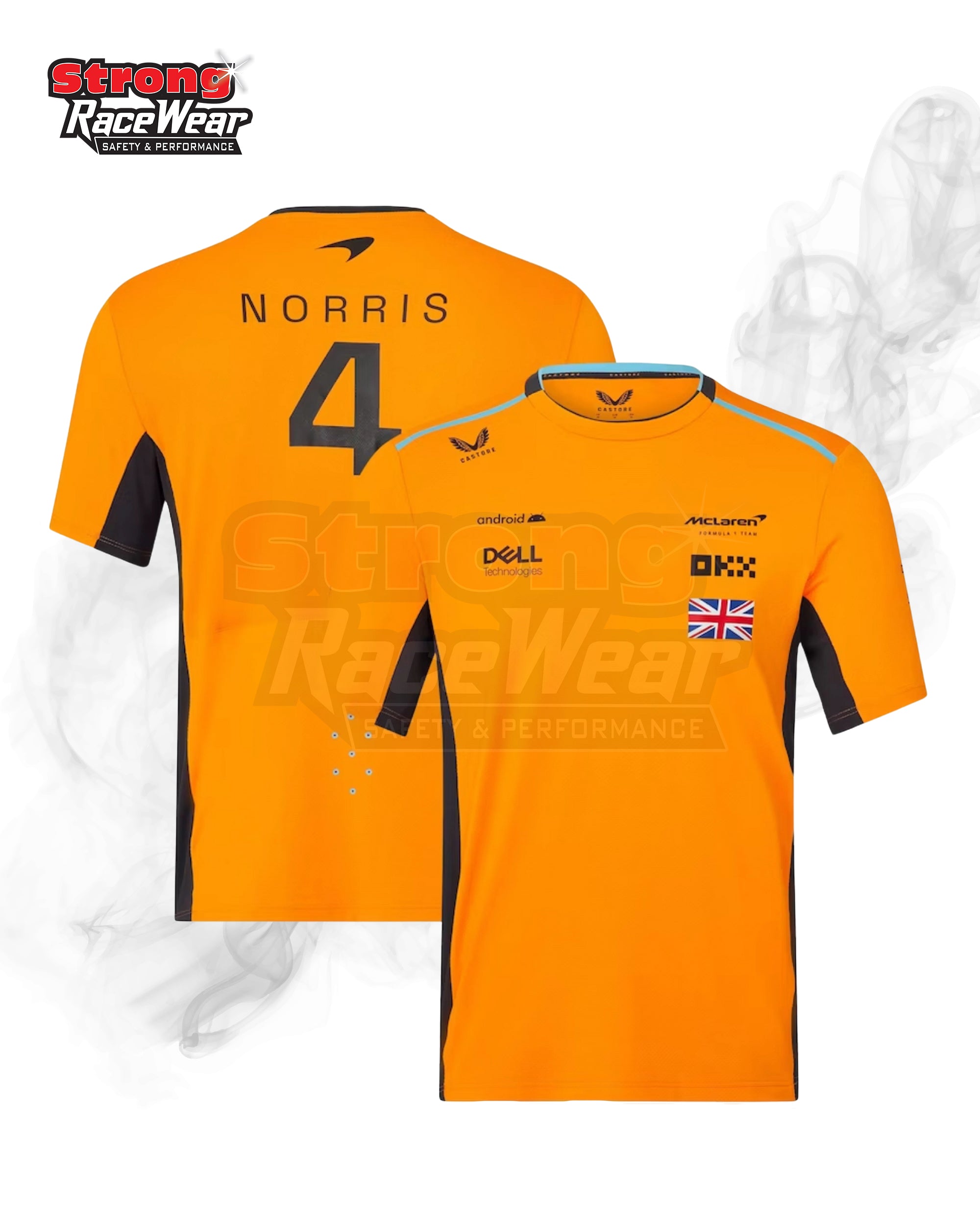 McLaren 2023 Team Lando Norris Set Up T-Shirt Strong Racewear