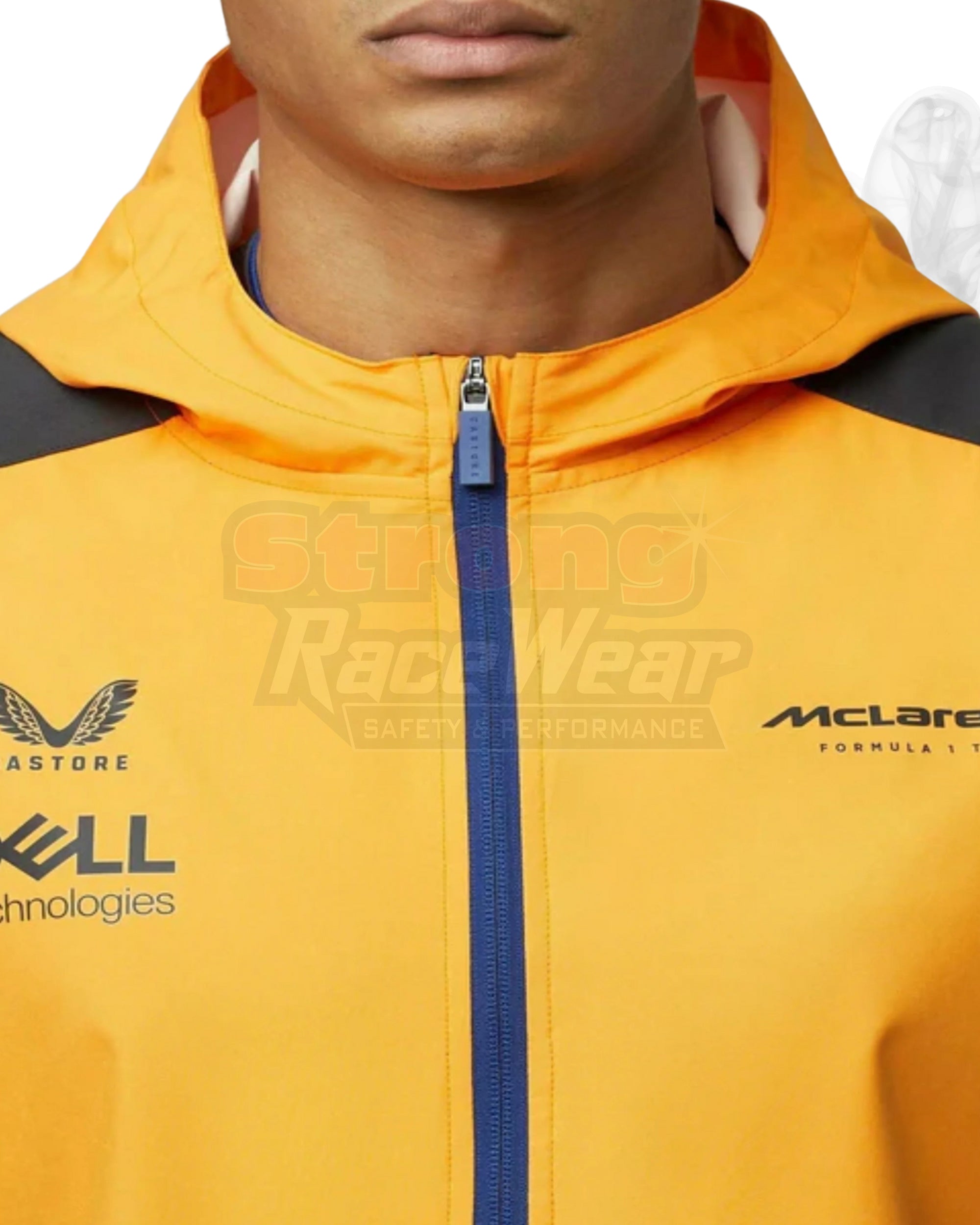 McLaren F1 Men's 2022 Team Water Softshell Jacket Strong Racewear