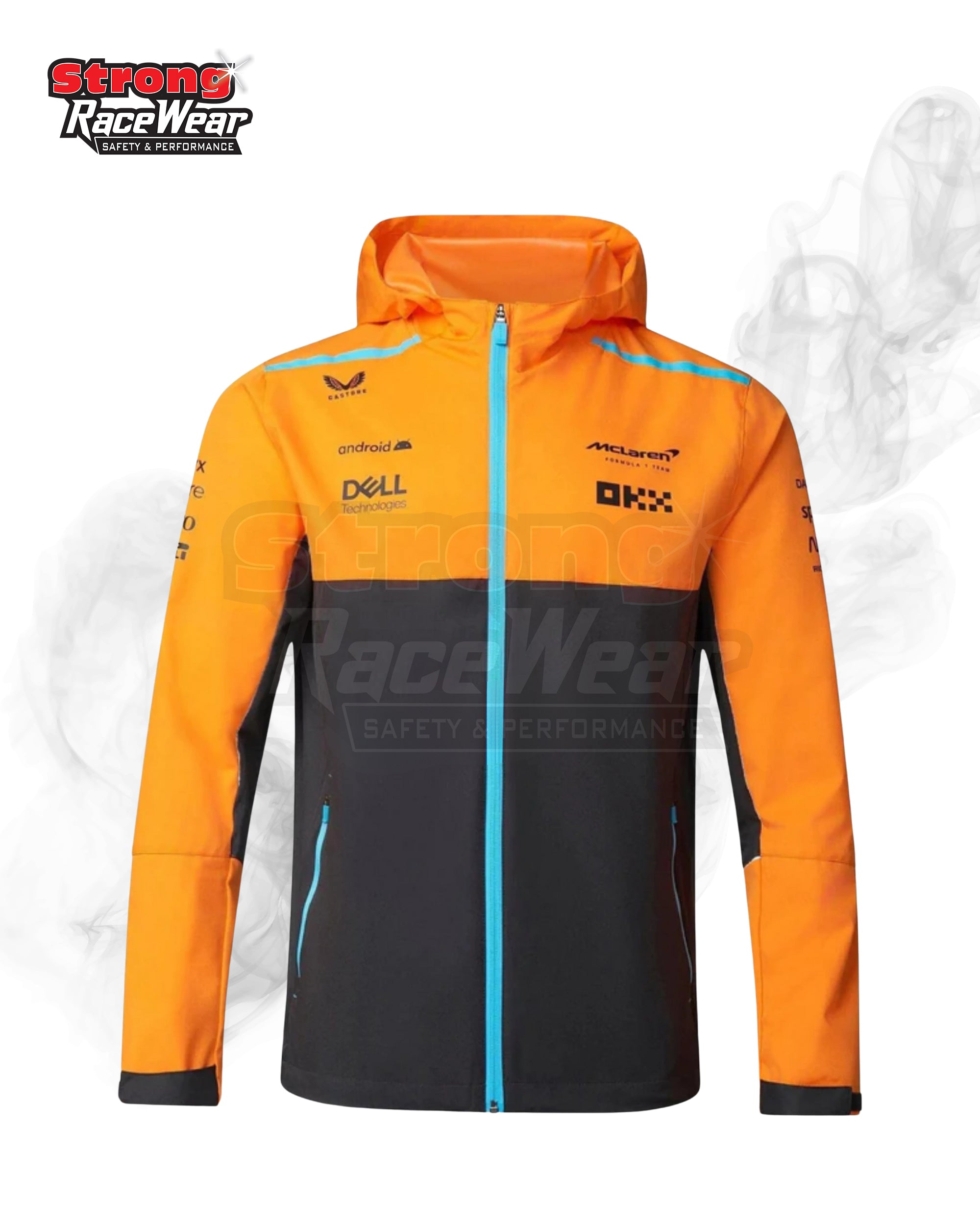 McLaren F1 Men's 2023 Team Water Resistant Jacket Strong Racewear
