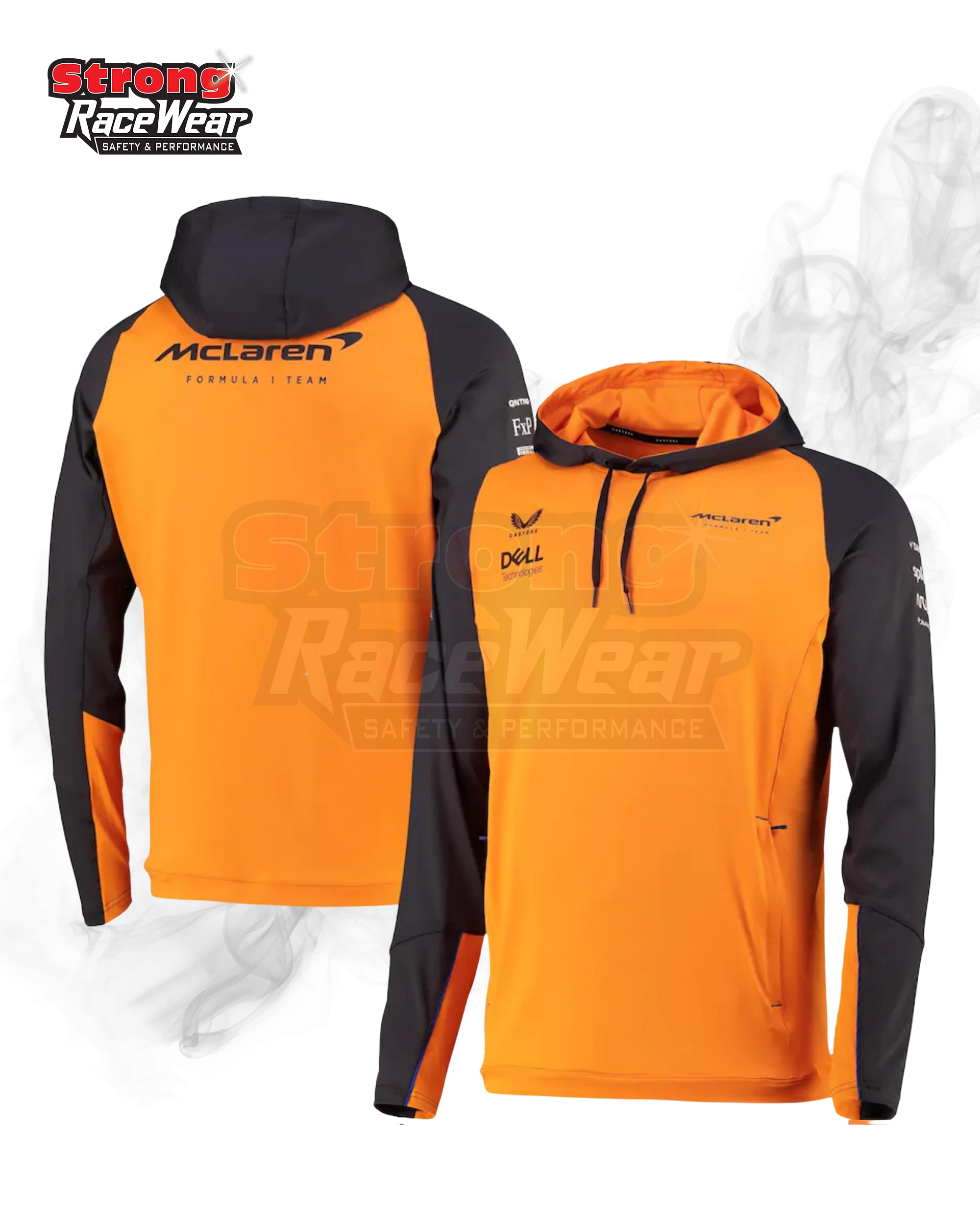 McLaren F1 Racing Hoodies Strong Racewear