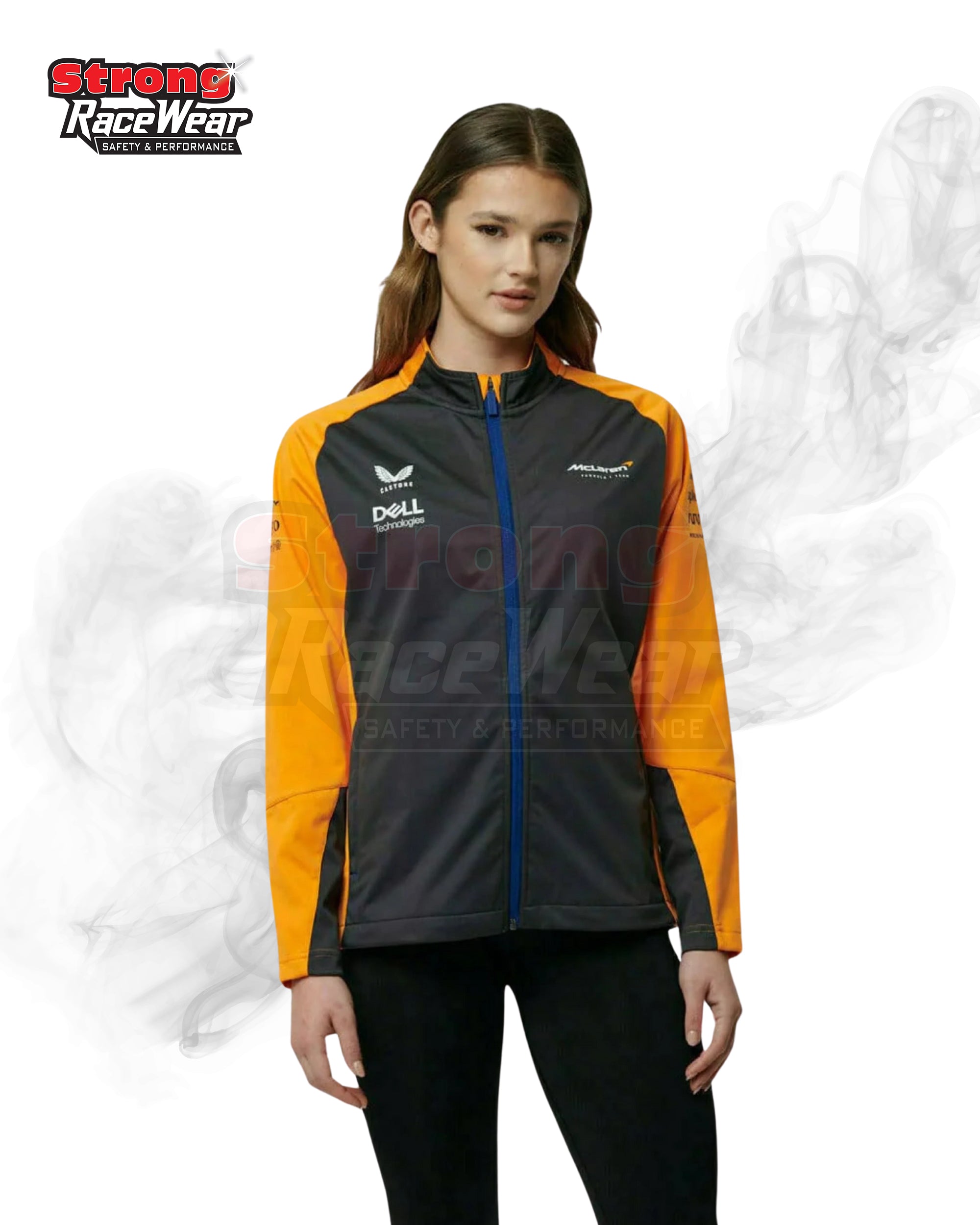 McLaren F1 Women's 2022 Team Soft Shell Jacket Strong Racewear