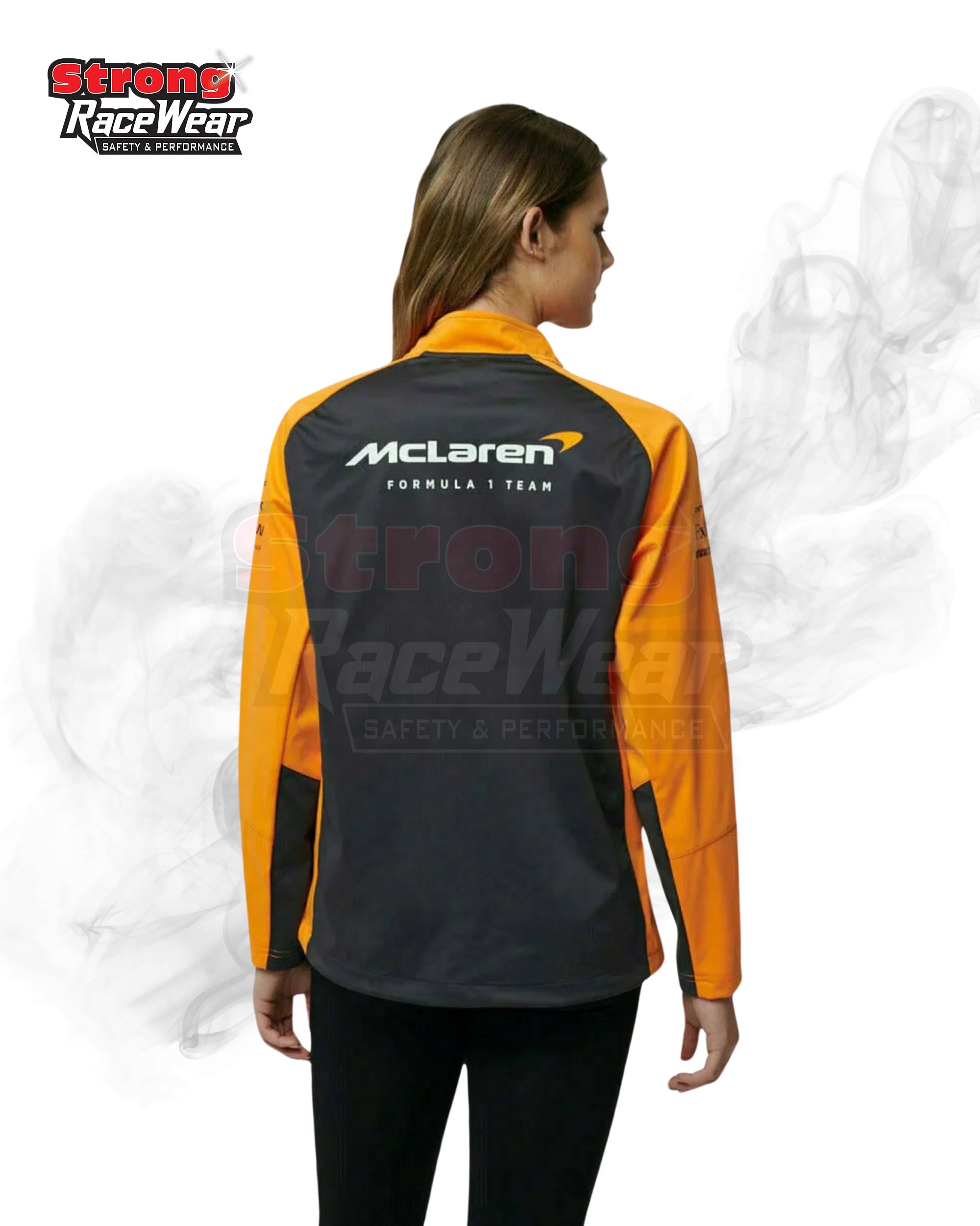 McLaren F1 Women's 2022 Team Soft Shell Jacket Strong Racewear