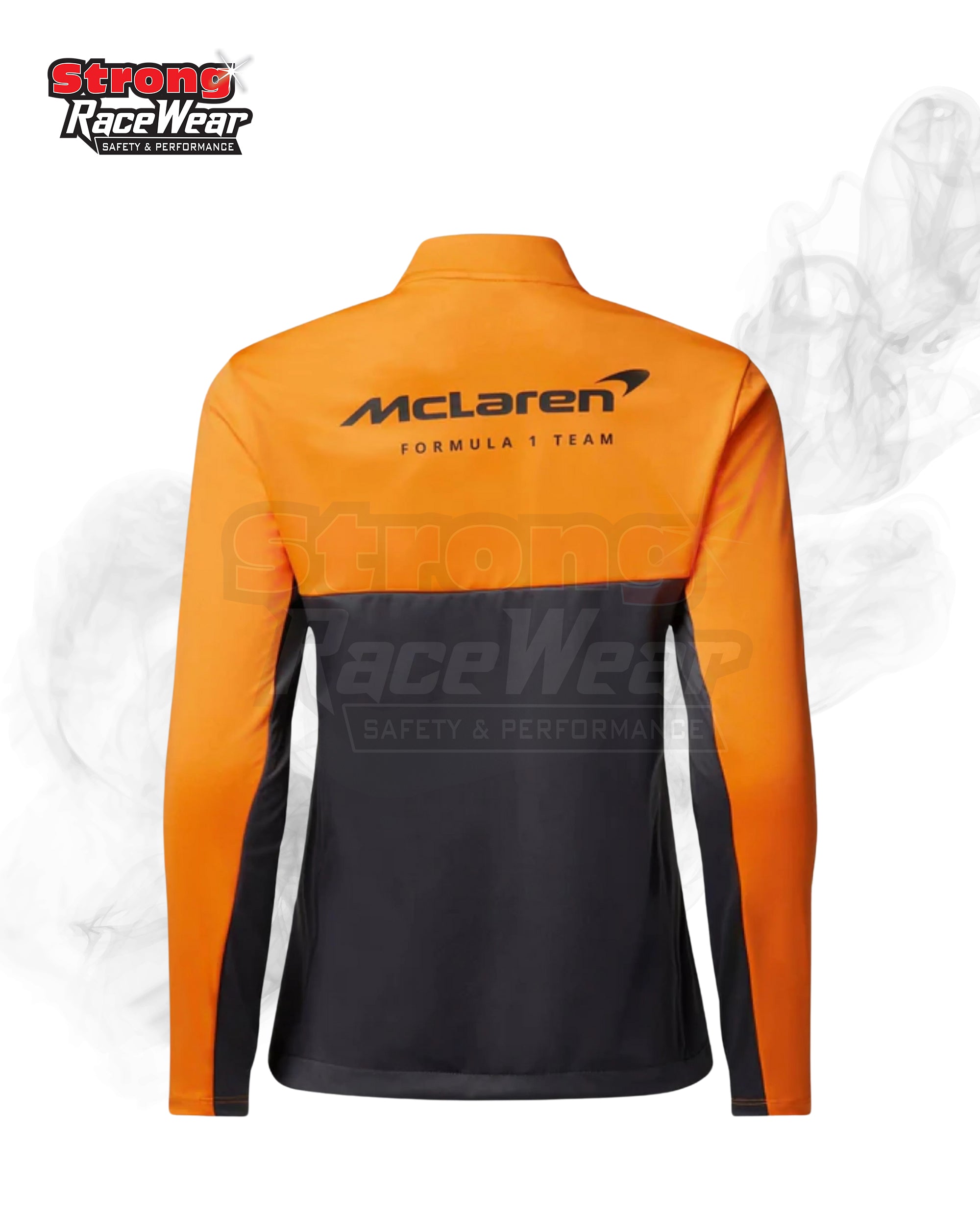McLaren F1 Women's 2023 Team Softshell Jacket Phantom Strong Racewear