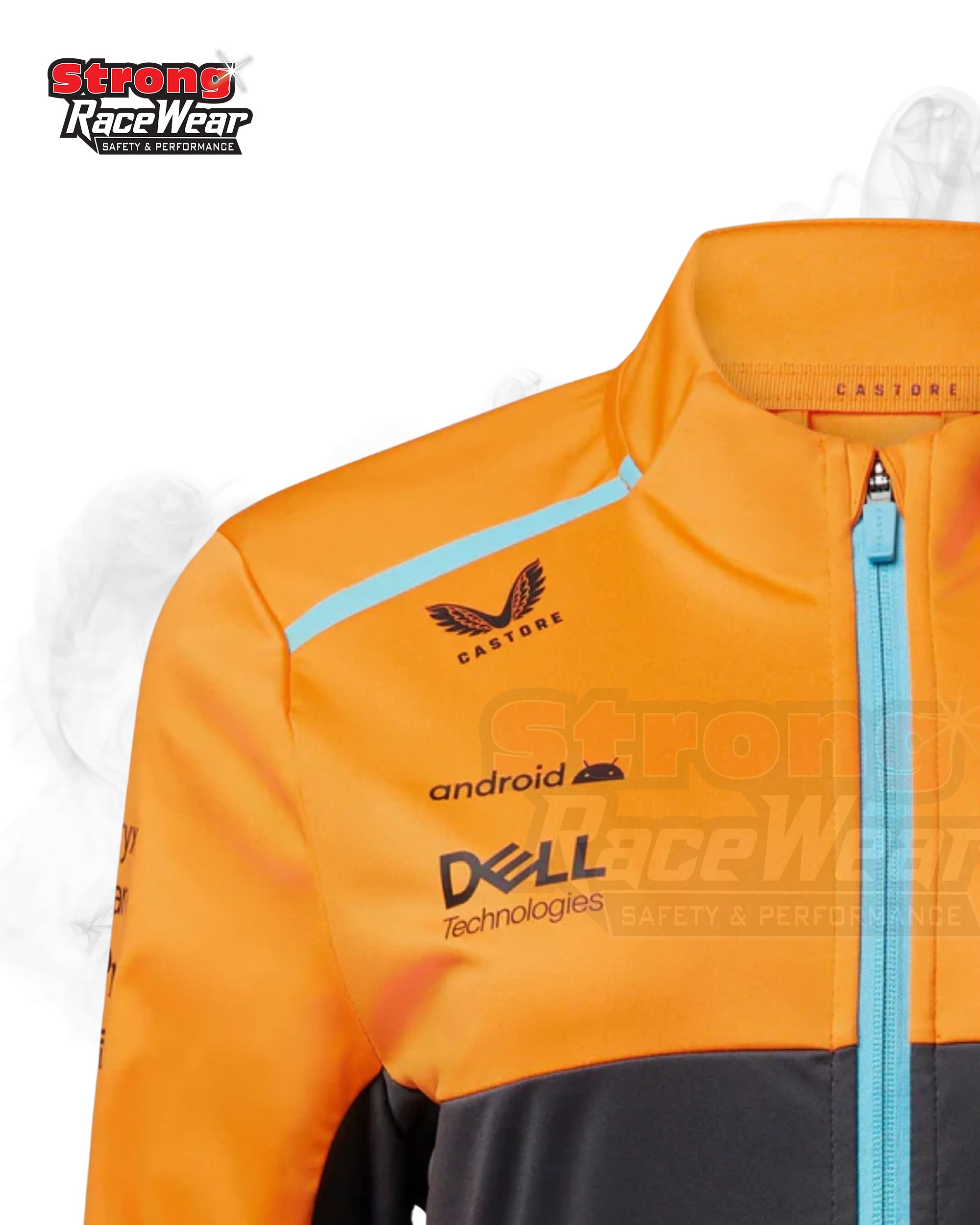McLaren F1 Women's 2023 Team Softshell Jacket Phantom Strong Racewear