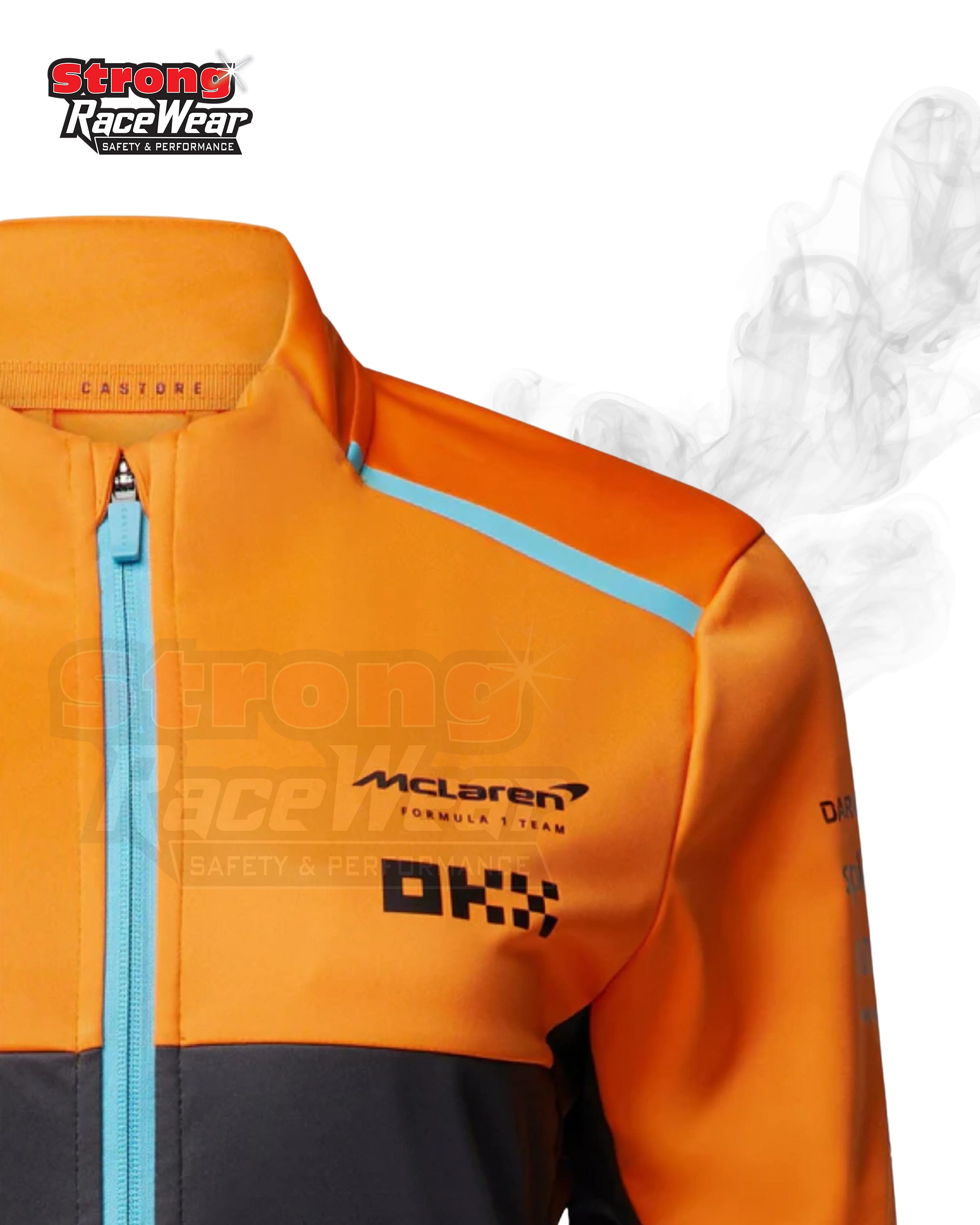 McLaren F1 Women's 2023 Team Softshell Jacket Phantom Strong Racewear