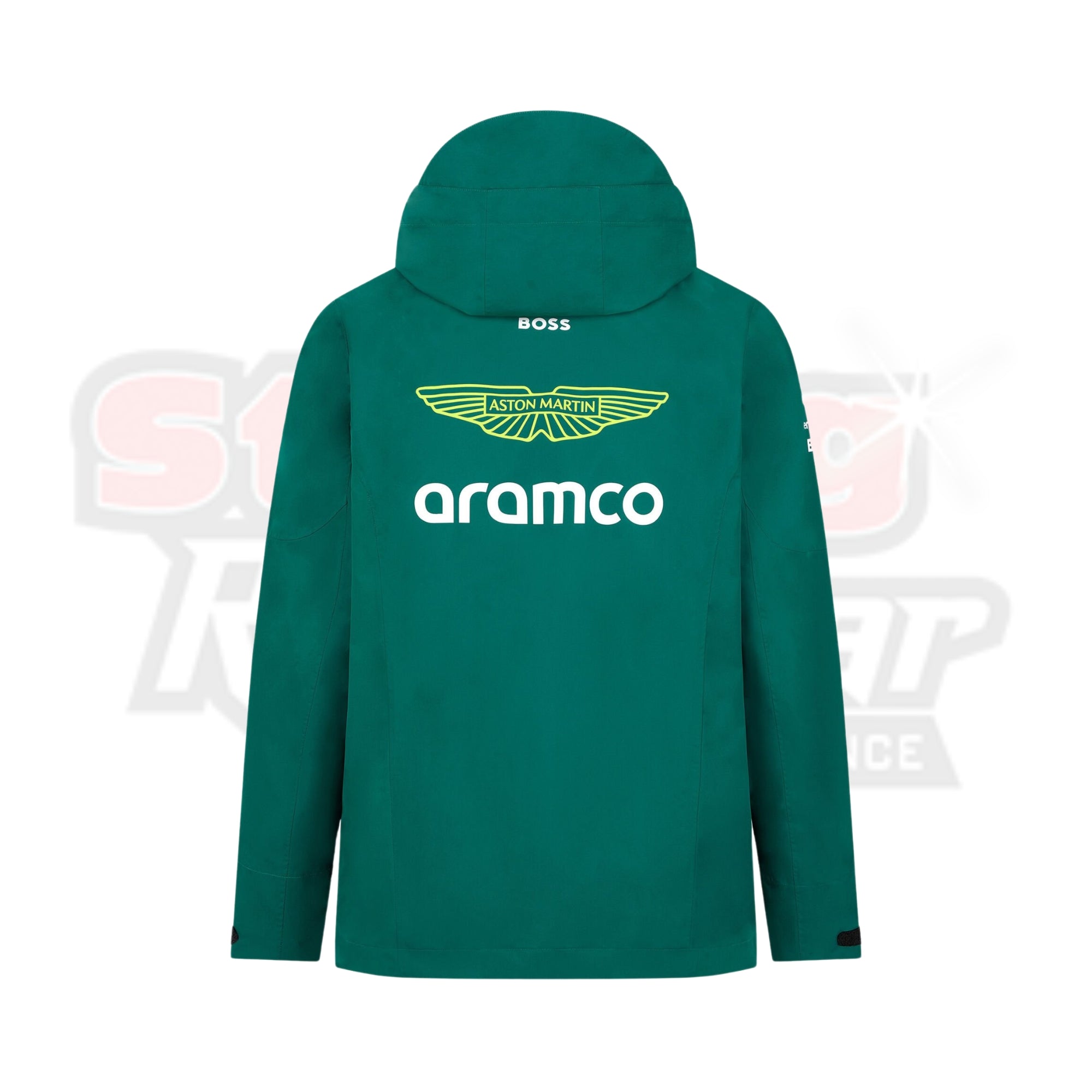 2024 Team Rain Jacket - Aston Martin F1 Team Strong Racewear