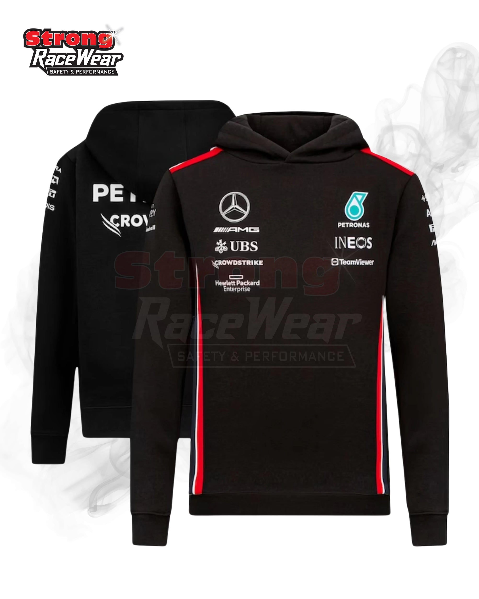 Mercedes AMG Petronas F1 2023 Team Hoodies Strong Racewear