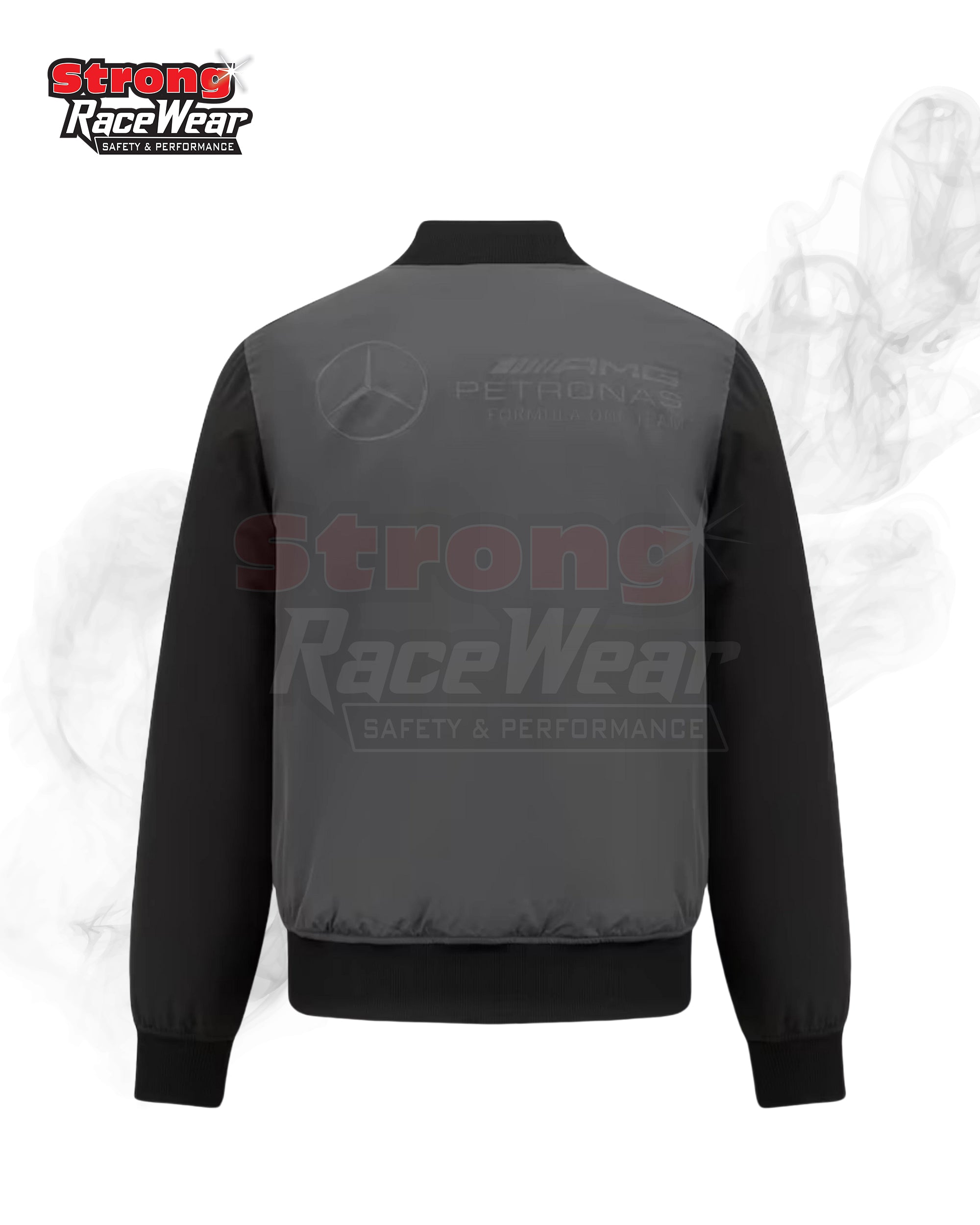 Mercedes AMG Petronas F1 Bomber Jacket Strong Racewear