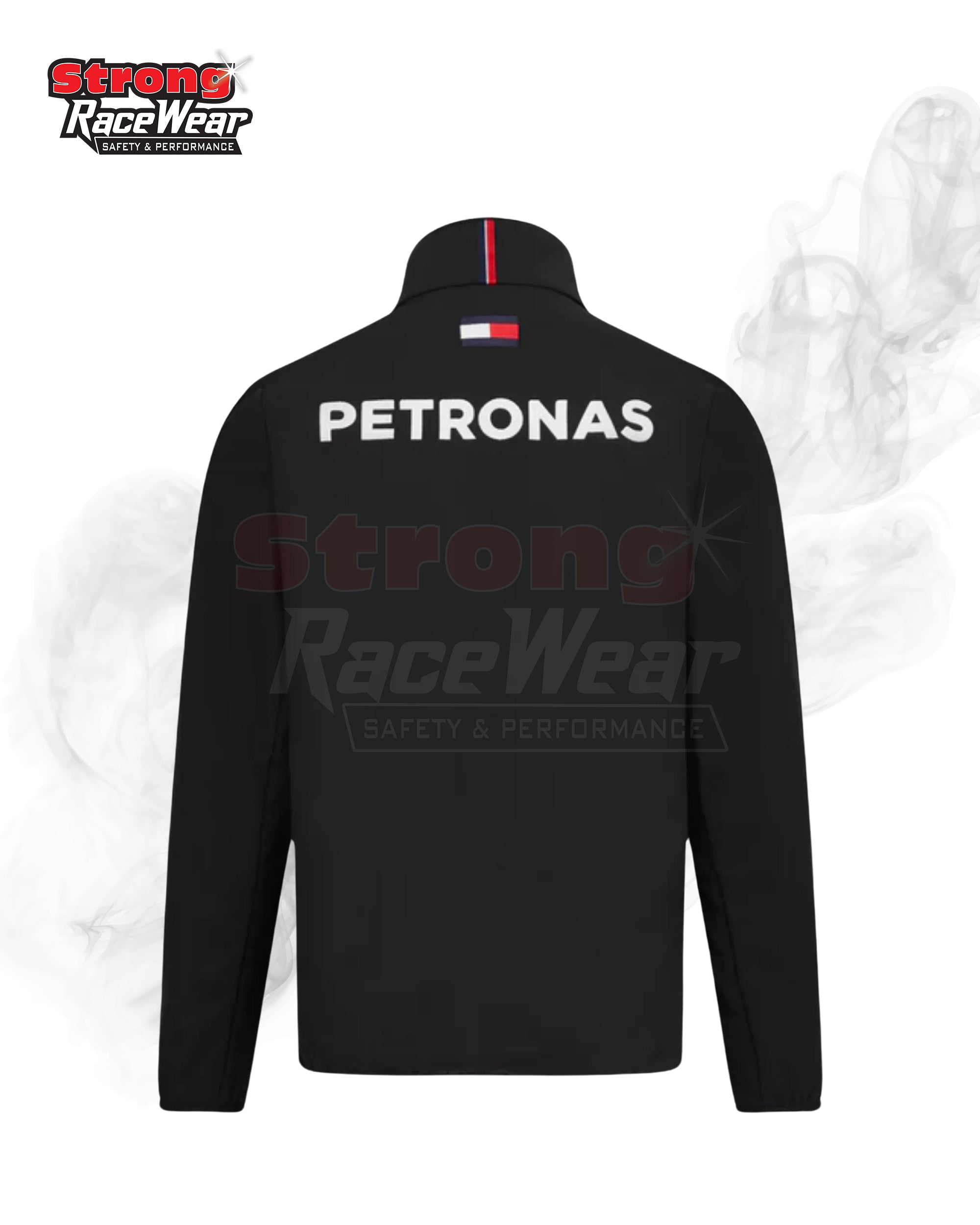 Mercedes AMG Petronas F1 Team Softshell Jacket Black Strong Racewear
