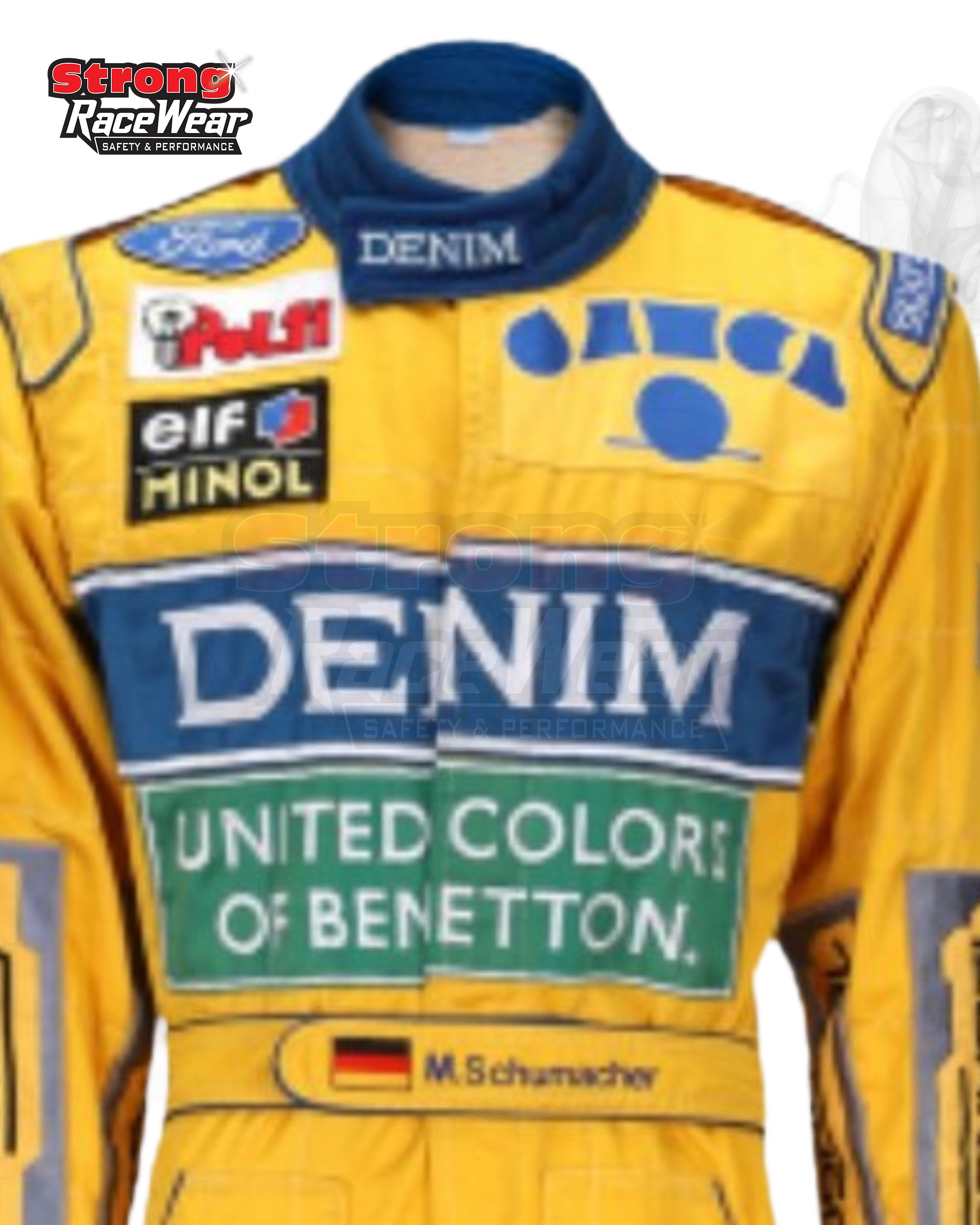Michael Schumacher 1993 F1 Race Suit