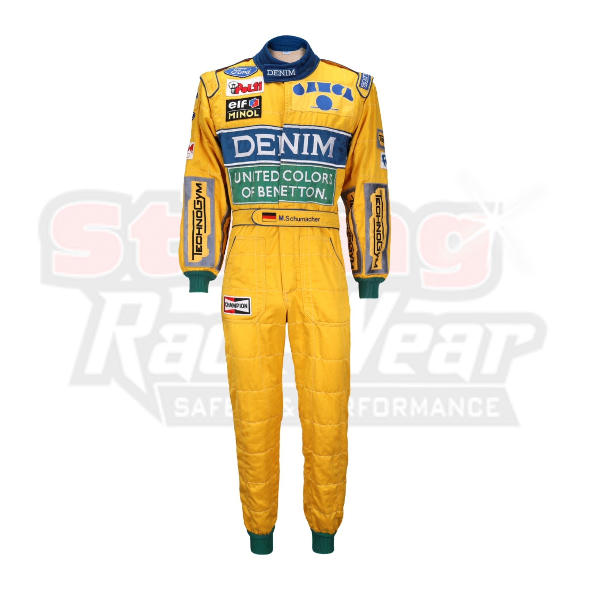 Michael Schumacher 1993 Race Suit