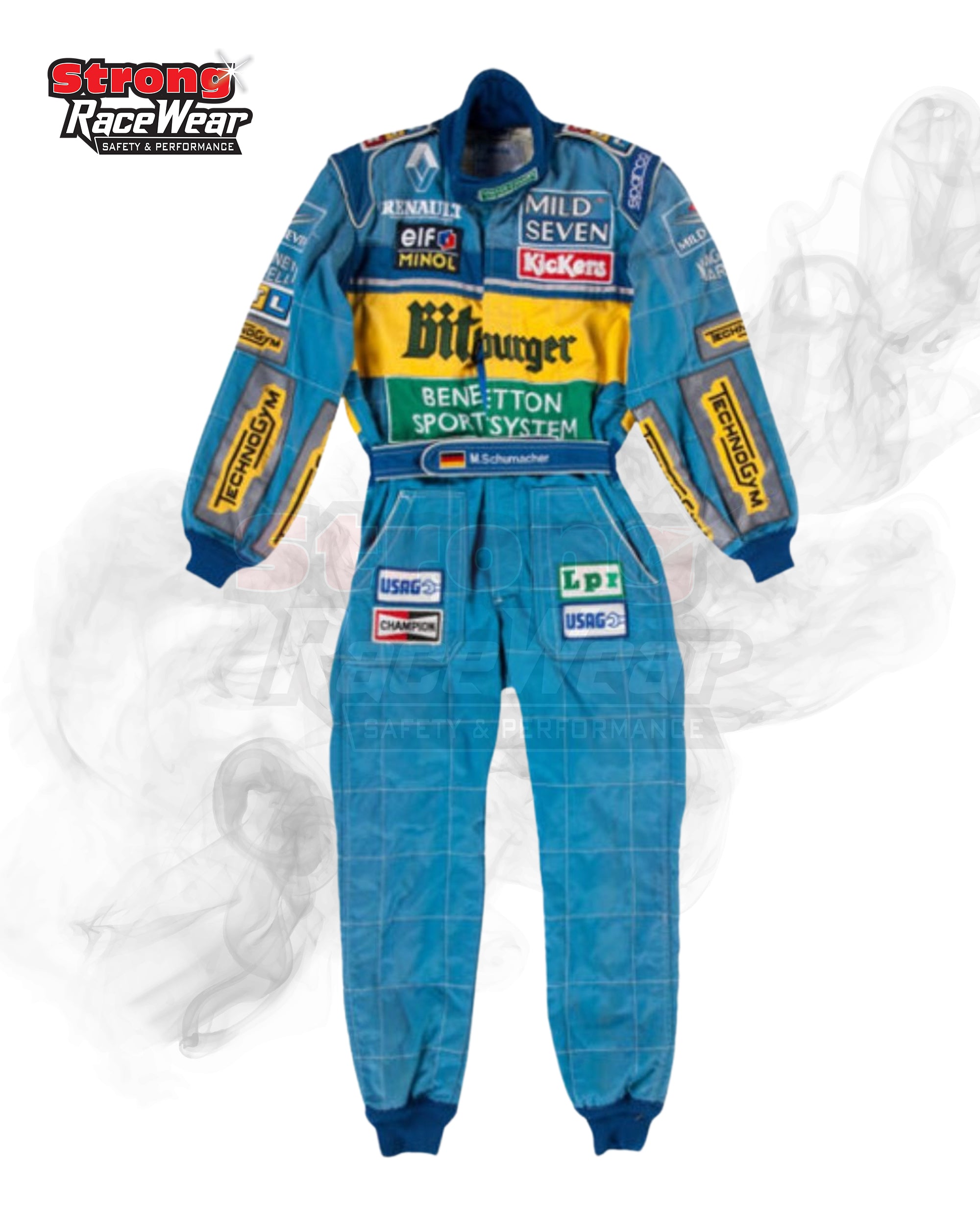 Michael Schumacher BitBurger 1995 F1 Race Suit
