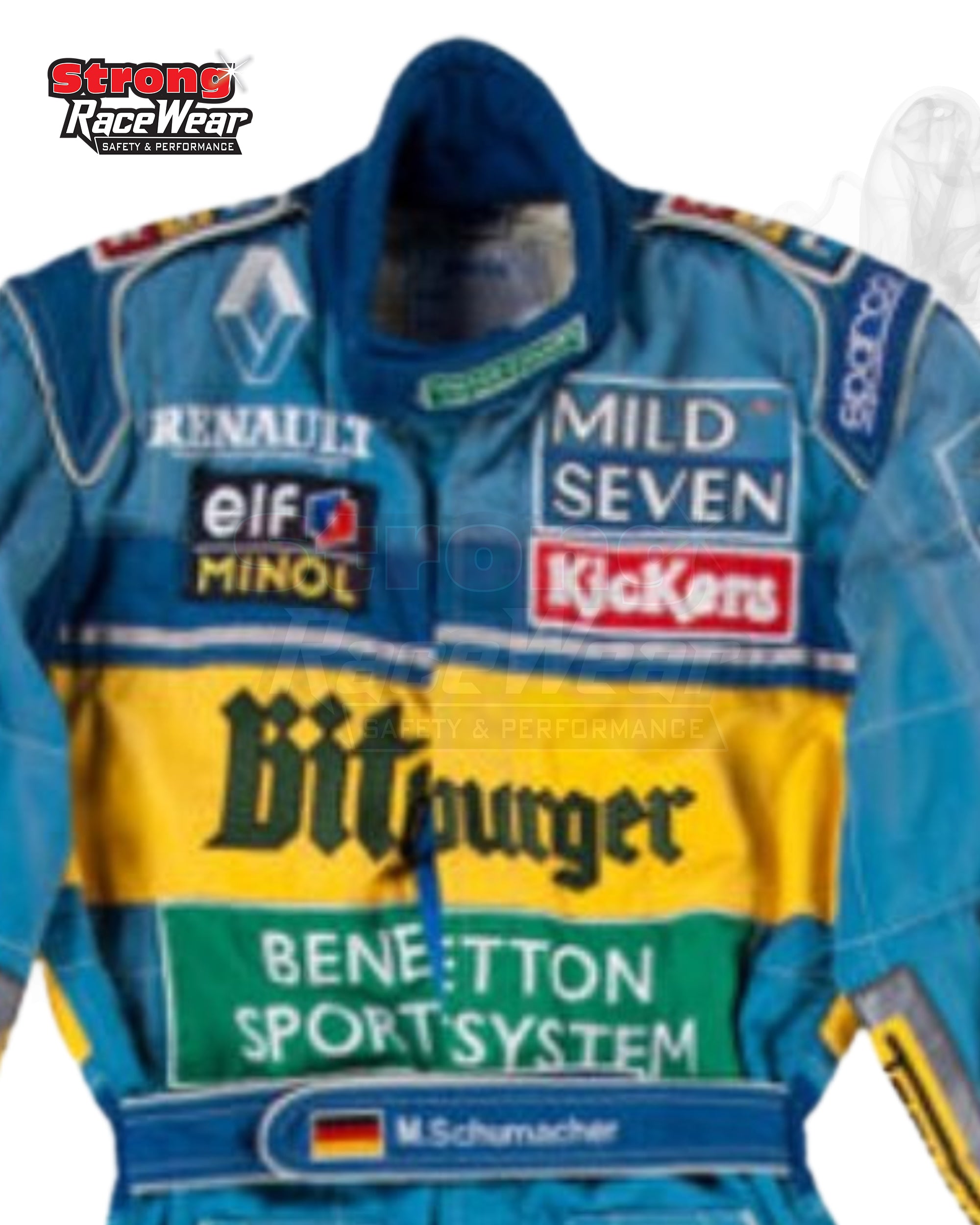 Michael Schumacher BitBurger 1995 F1 Race Suit