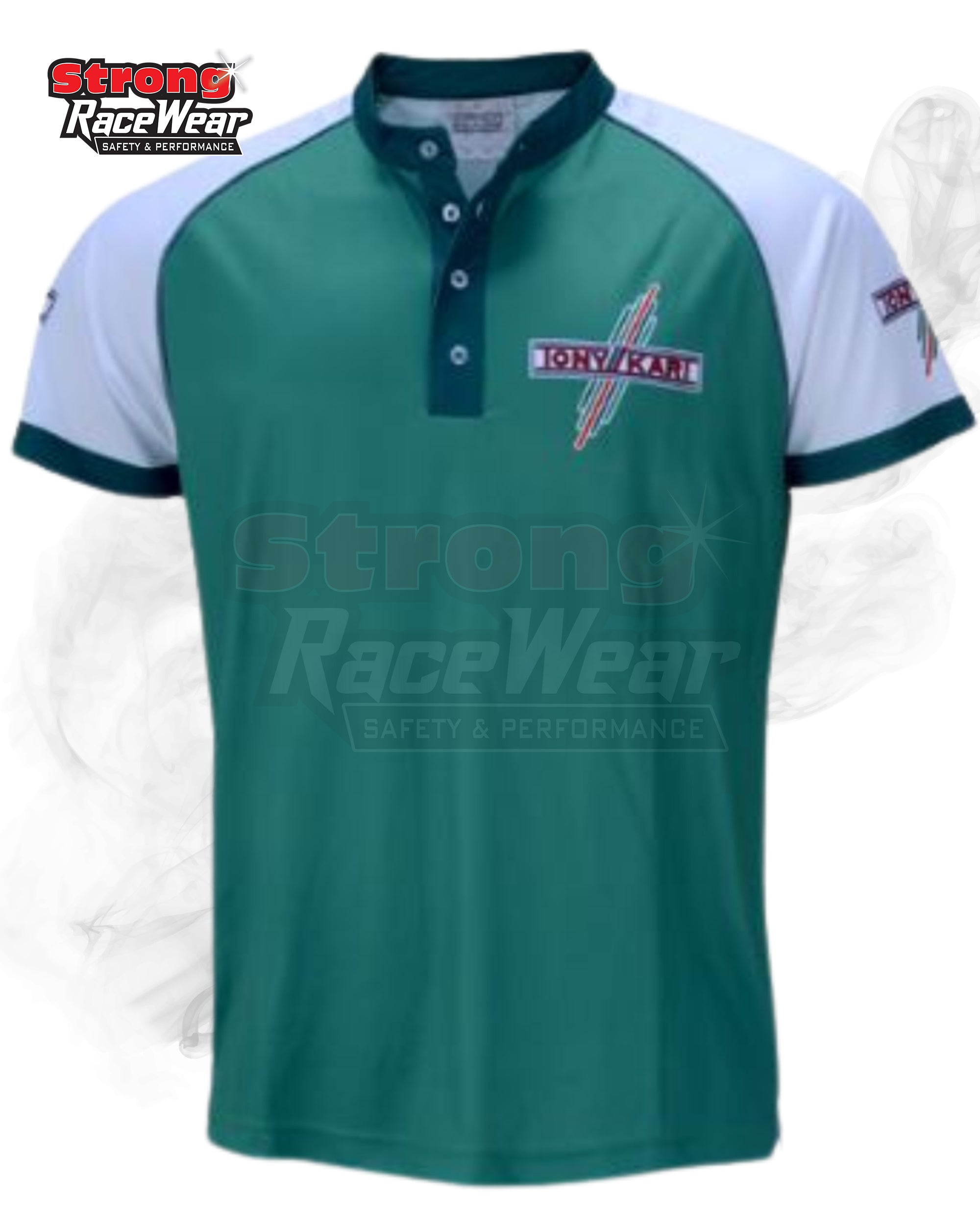 New Tonykart Polo Shirt 2022 Strong Racewear