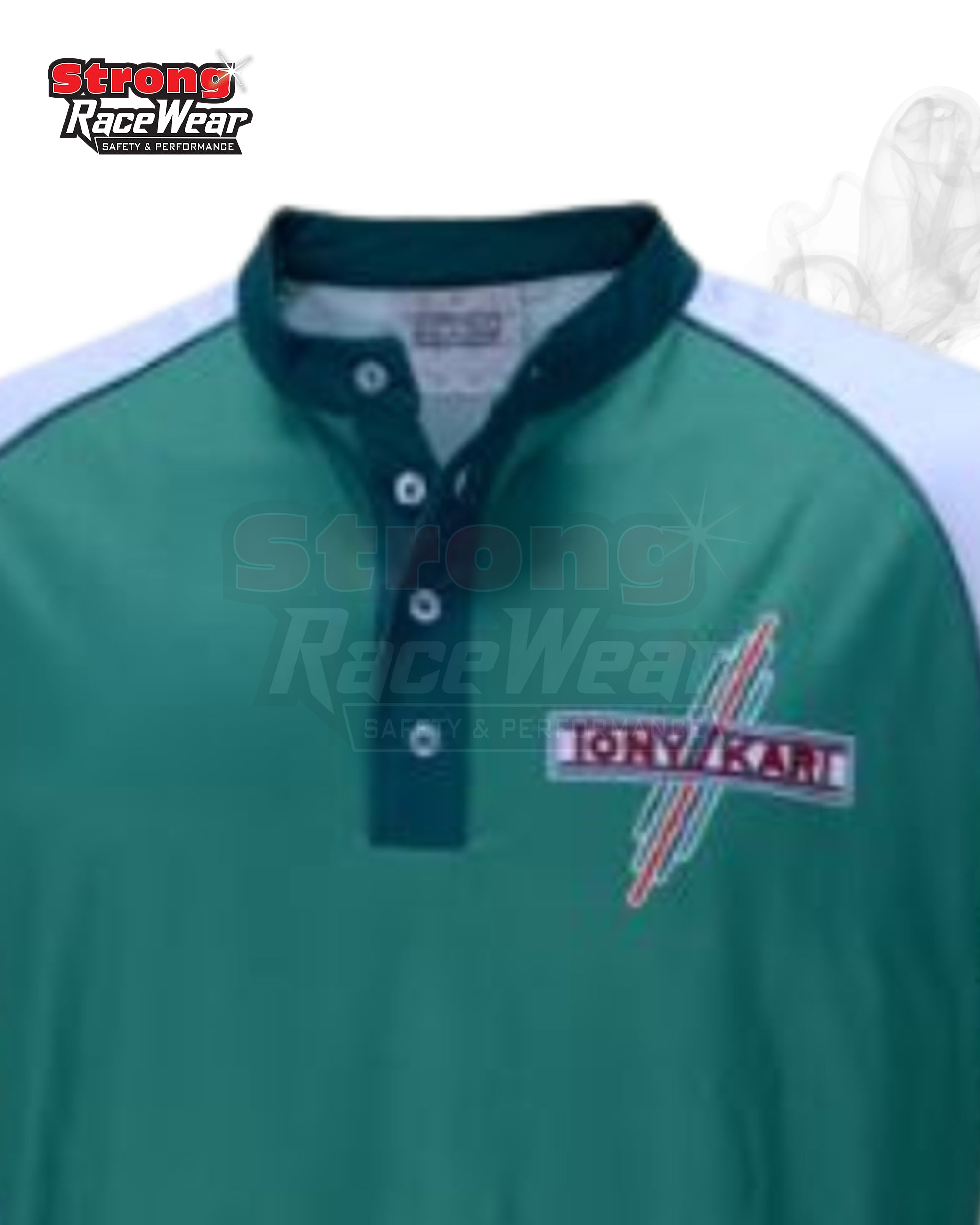 New Tonykart Polo Shirt 2022 Strong Racewear