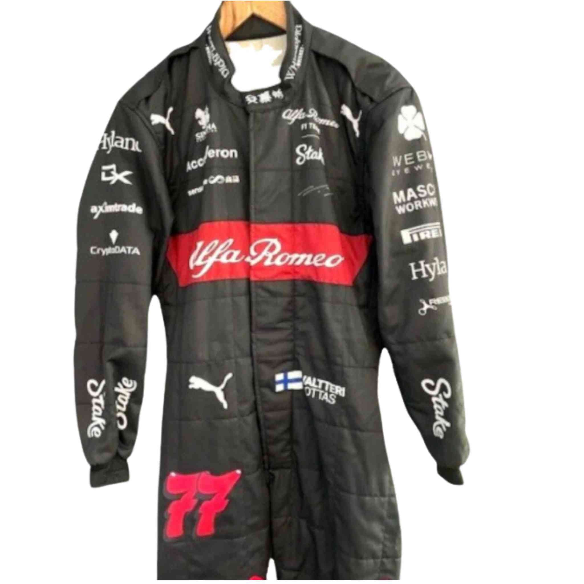 New 2023 Valtteri Bottas Alfa Romeo F1 Team Race Suit | Worn Dutch GP