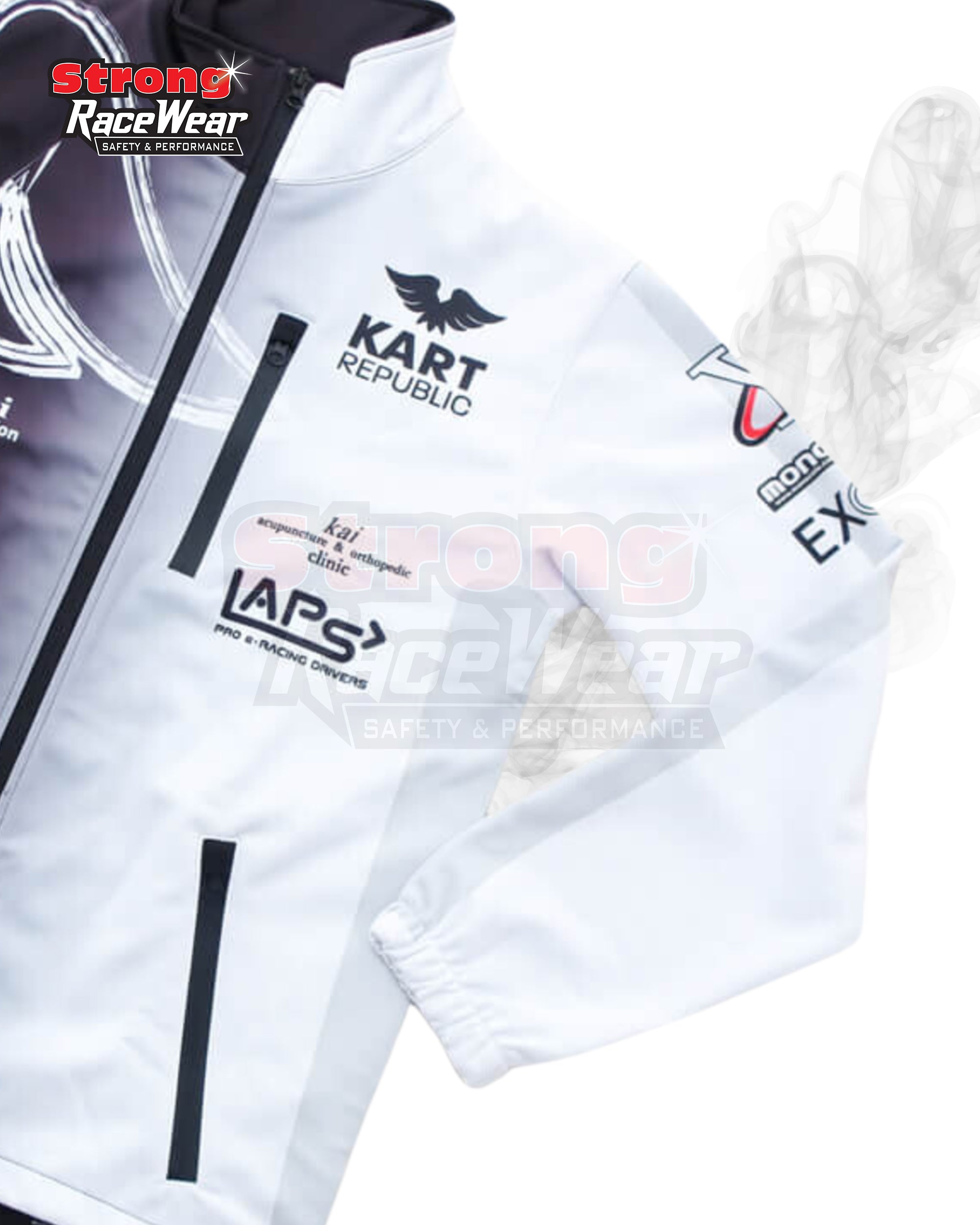 New Kart Republic Soft Shell Jacket Strong Racewear