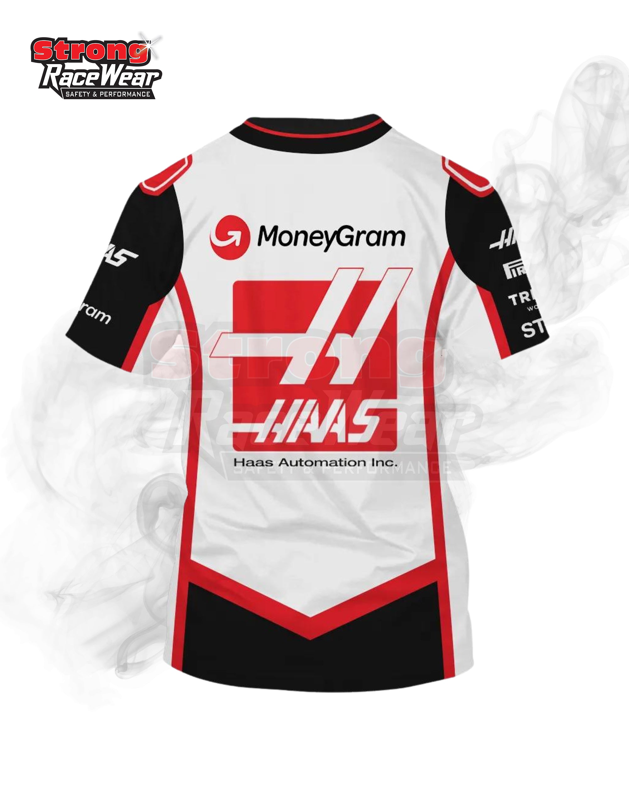 Nico Hulkenberg Haas F1 T-Shirt 2024 Strong Racewear