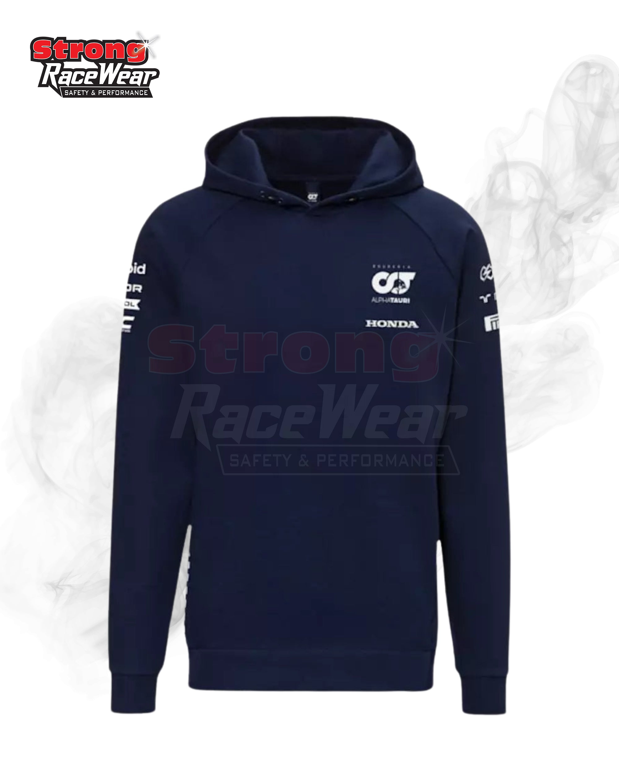 Nyck de Vries Men Official Team Line Hoodie Strong Racewear