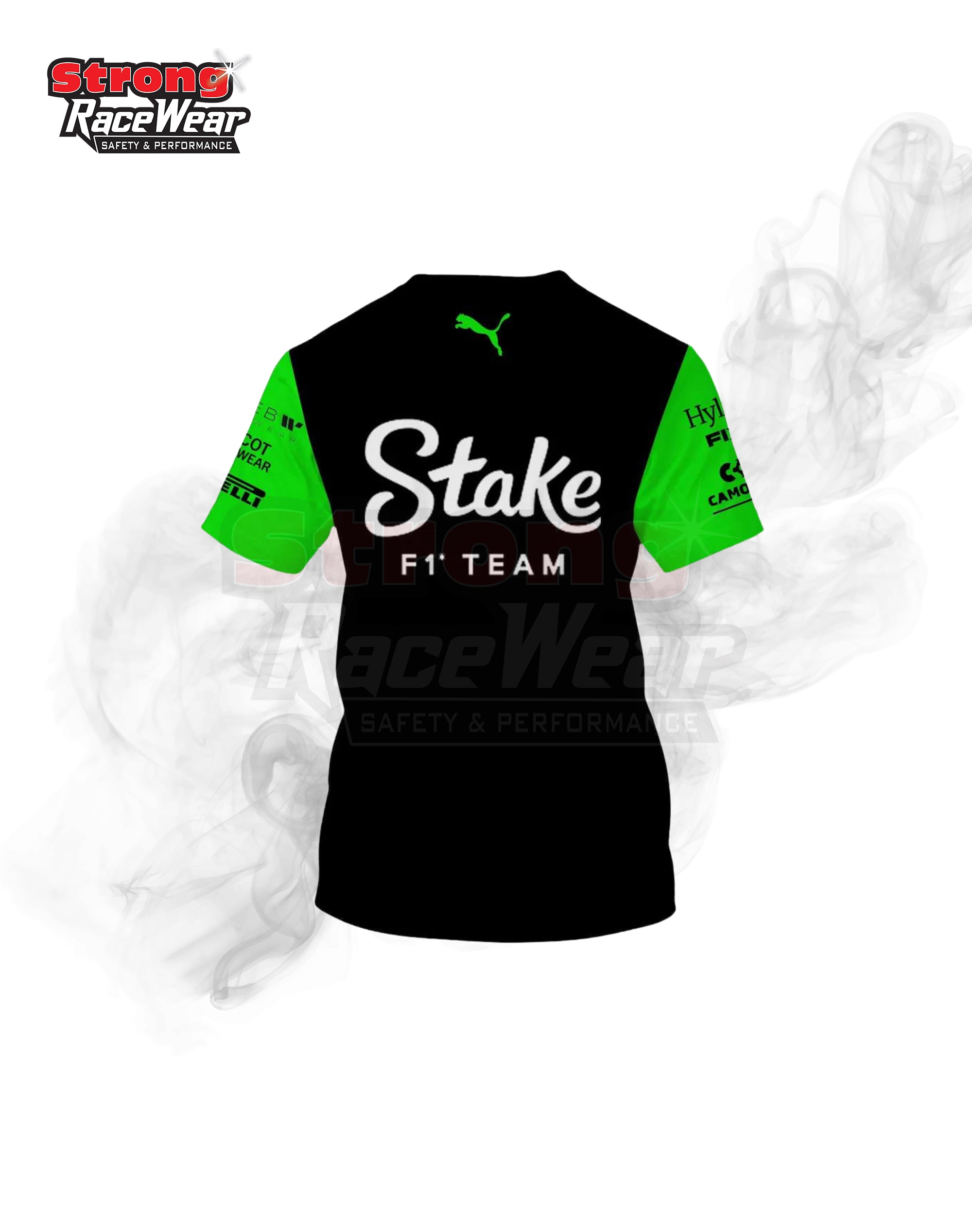 Stake F1 Team Kick Sauber Race Suits T-Shirt 2024 Strong Racewear