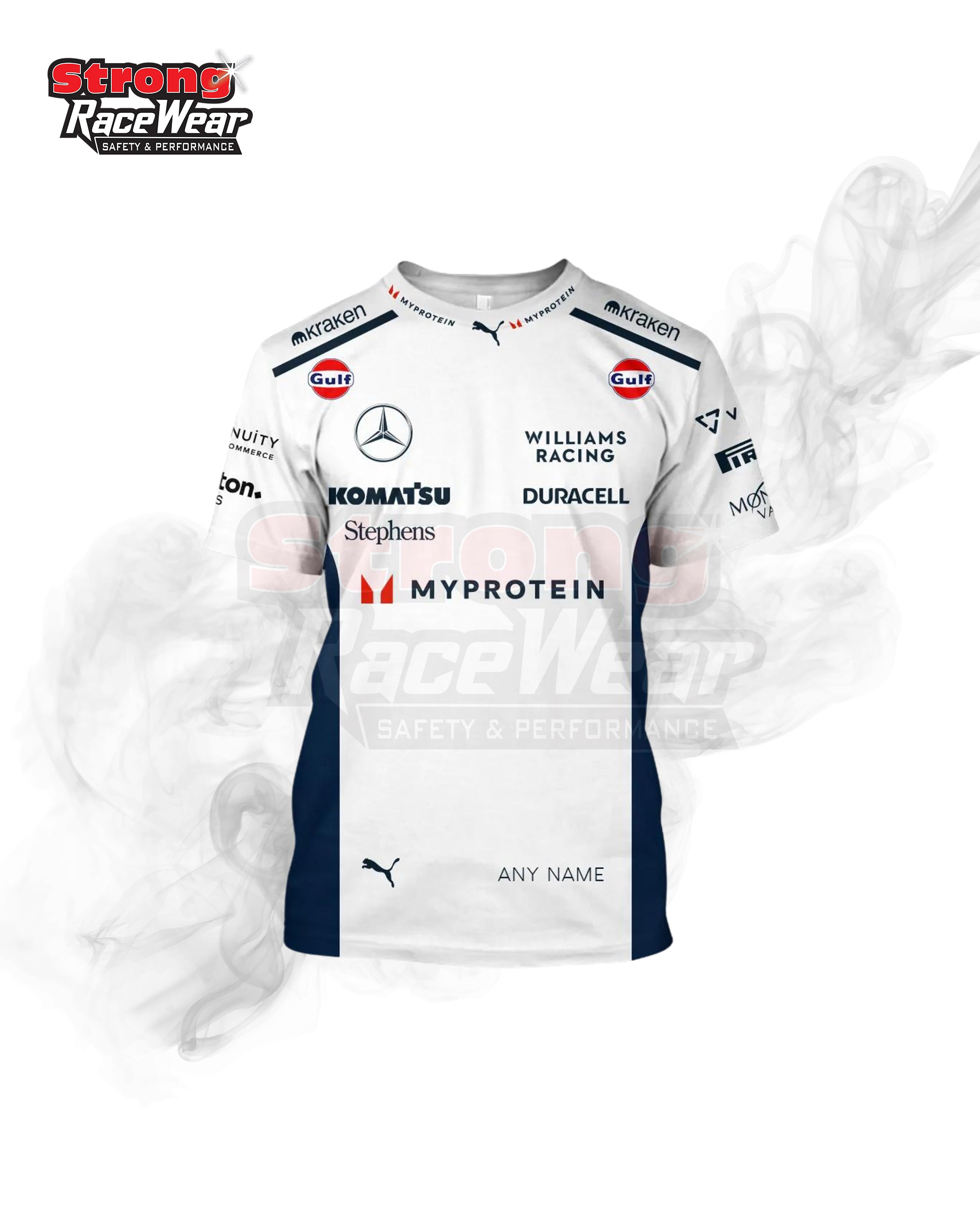 Williams Racing Race T-Shirt 2024 Strong Racewear