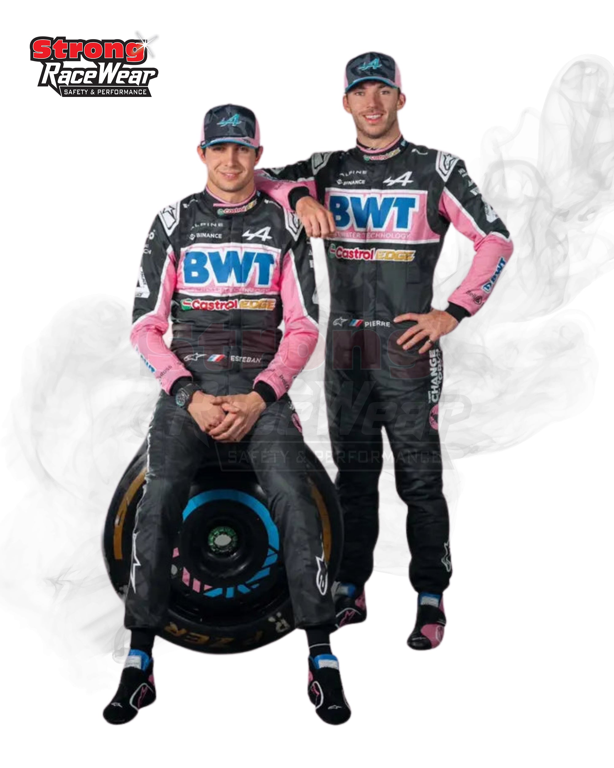 Pierre Gasly 2023 BWT Alpine F1 Team Race Suit Las Vegas GP