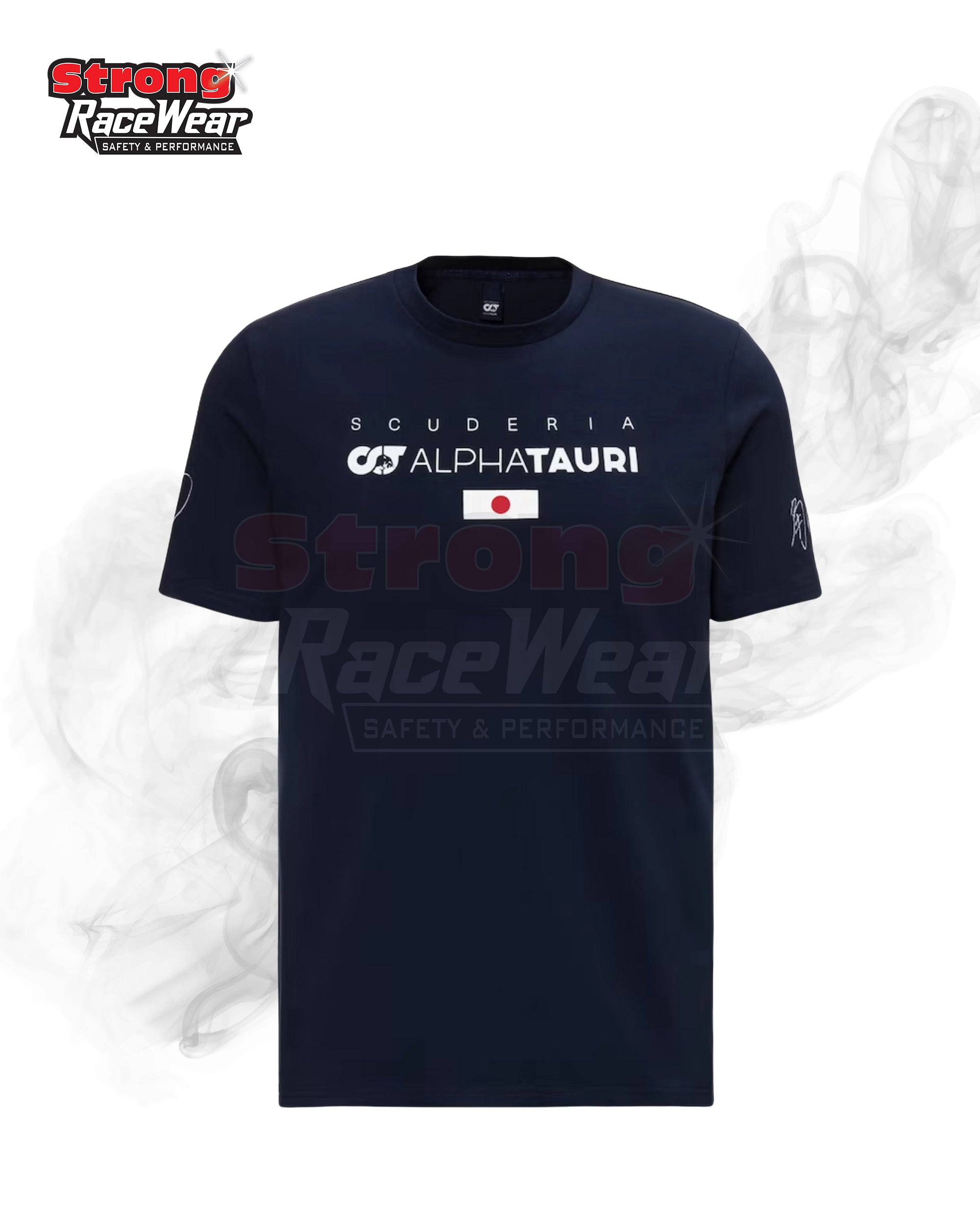 Scuderia AlphaTauri 2023 Team Yuki Tsunoda Driver T-Shirt Strong Racewear