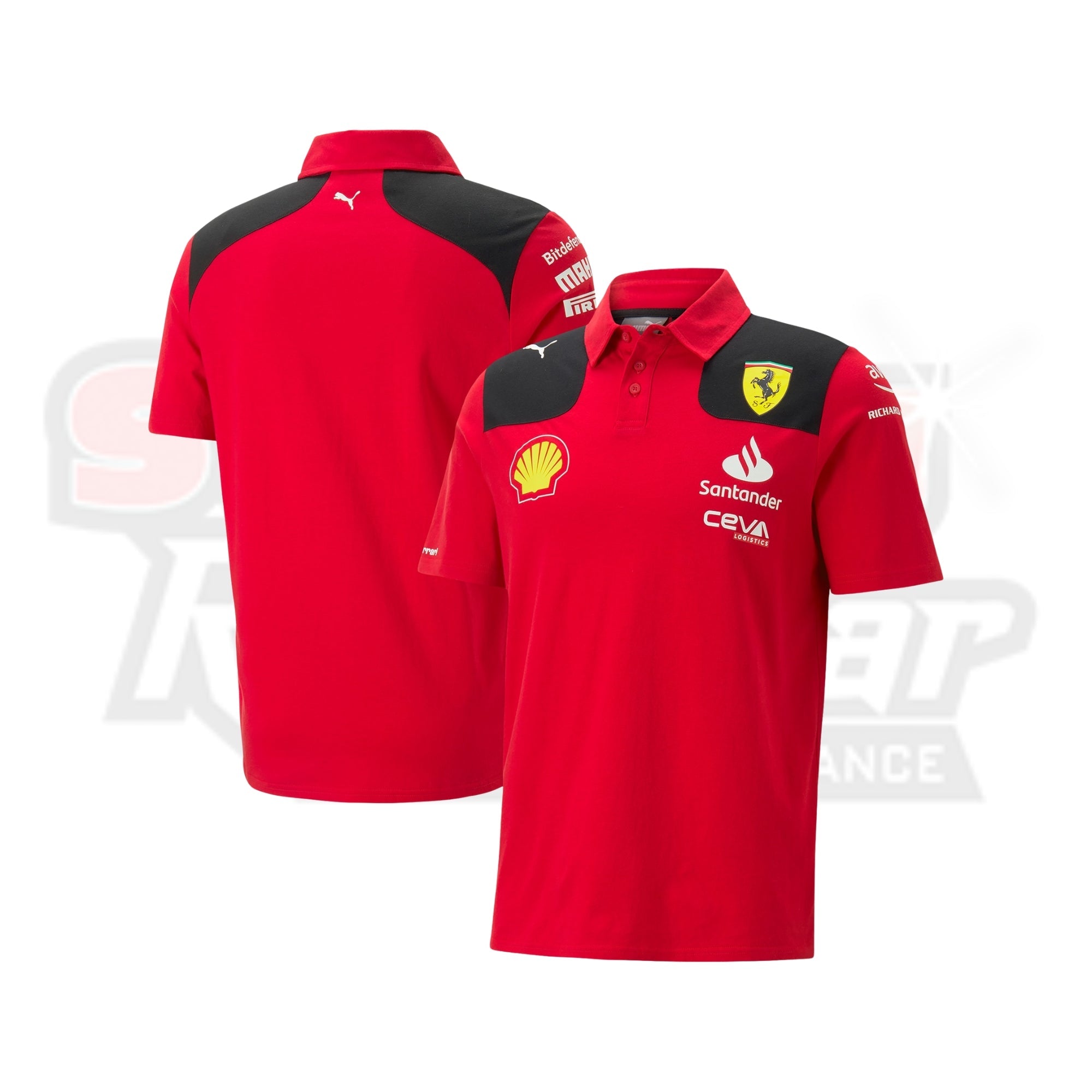 Scuderia Ferrari 2023 F1 Team Polo Strong Racewear