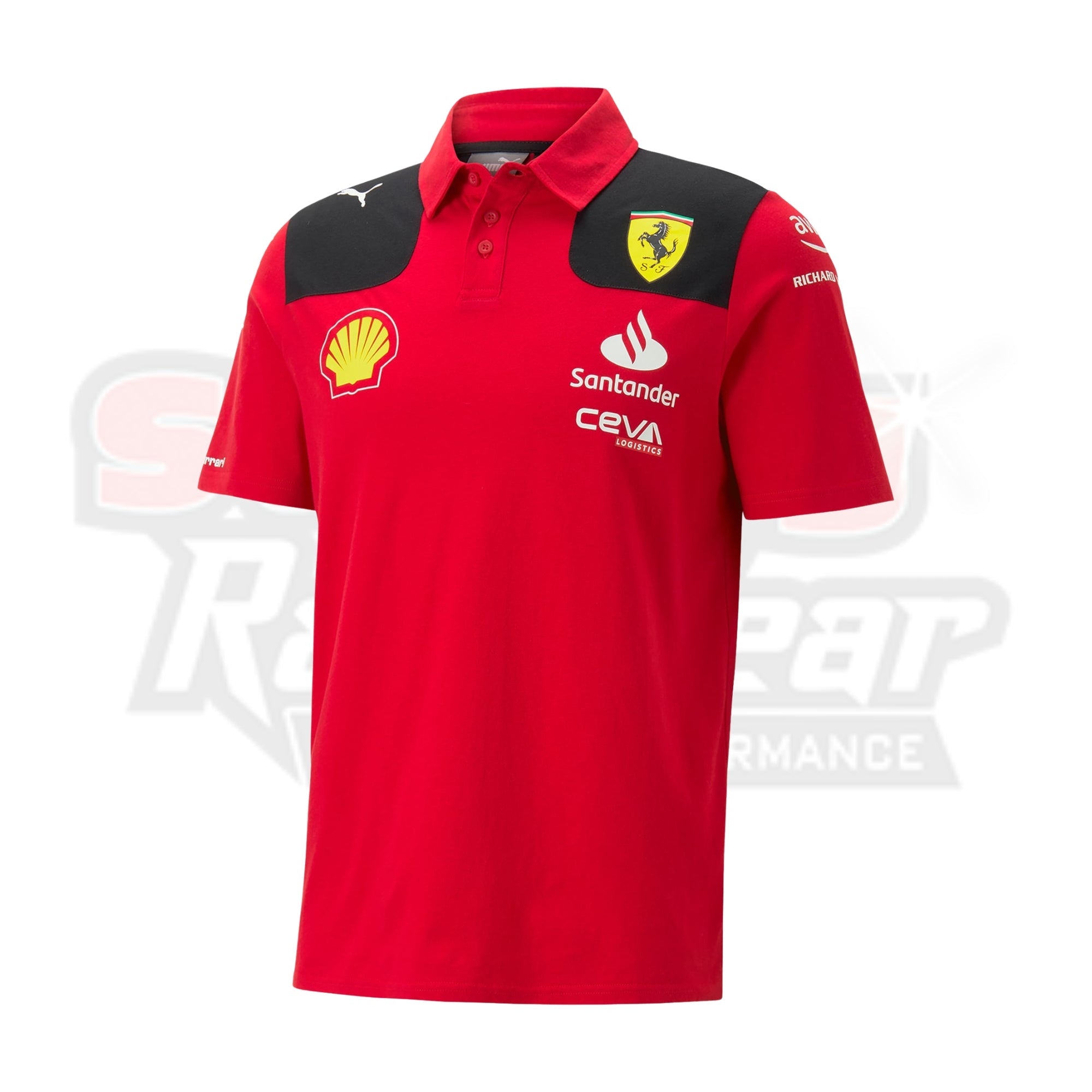 Scuderia Ferrari 2023 F1 Team Polo Strong Racewear