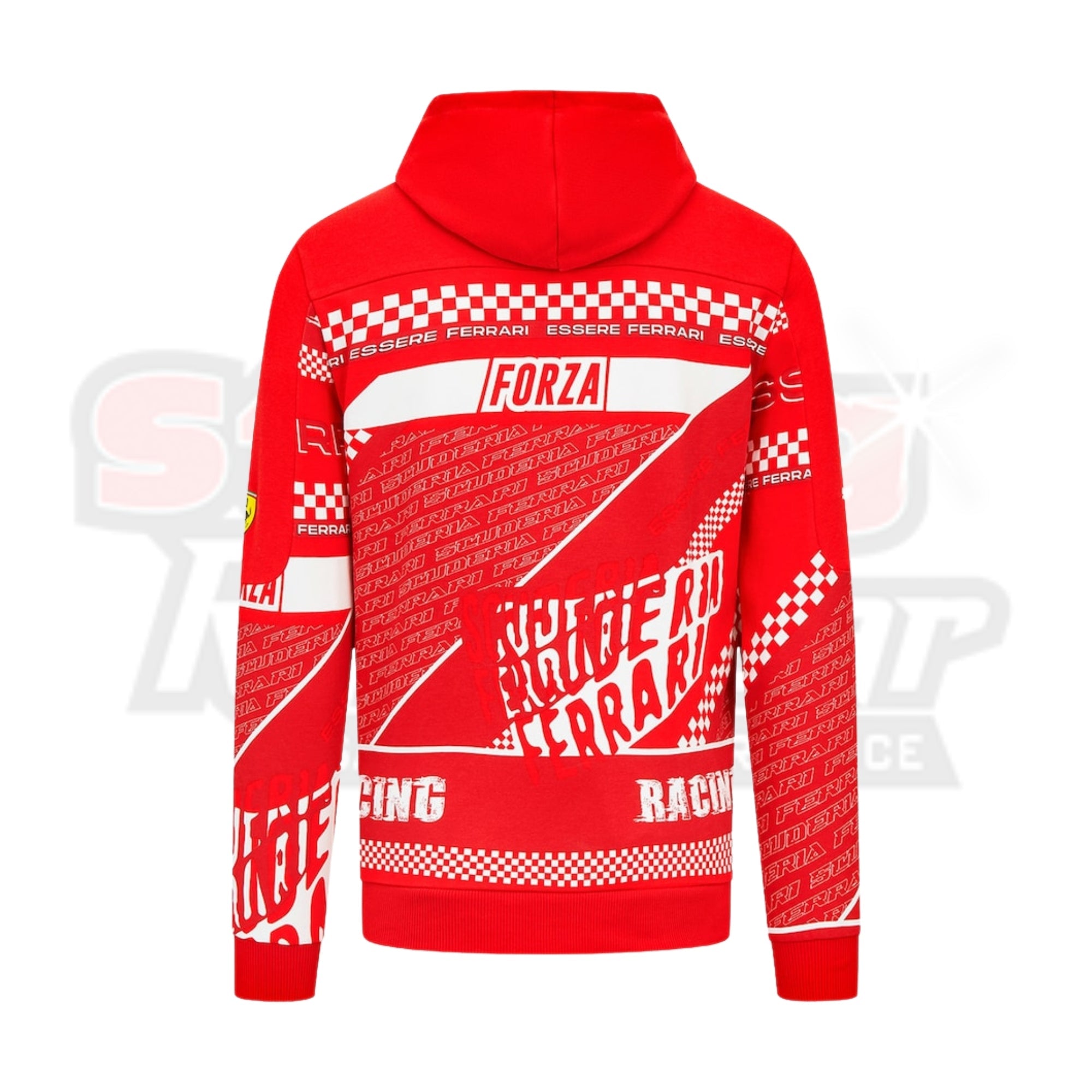Scuderia Ferrari Puma Graphic Hoodie - Red Strong Racewear