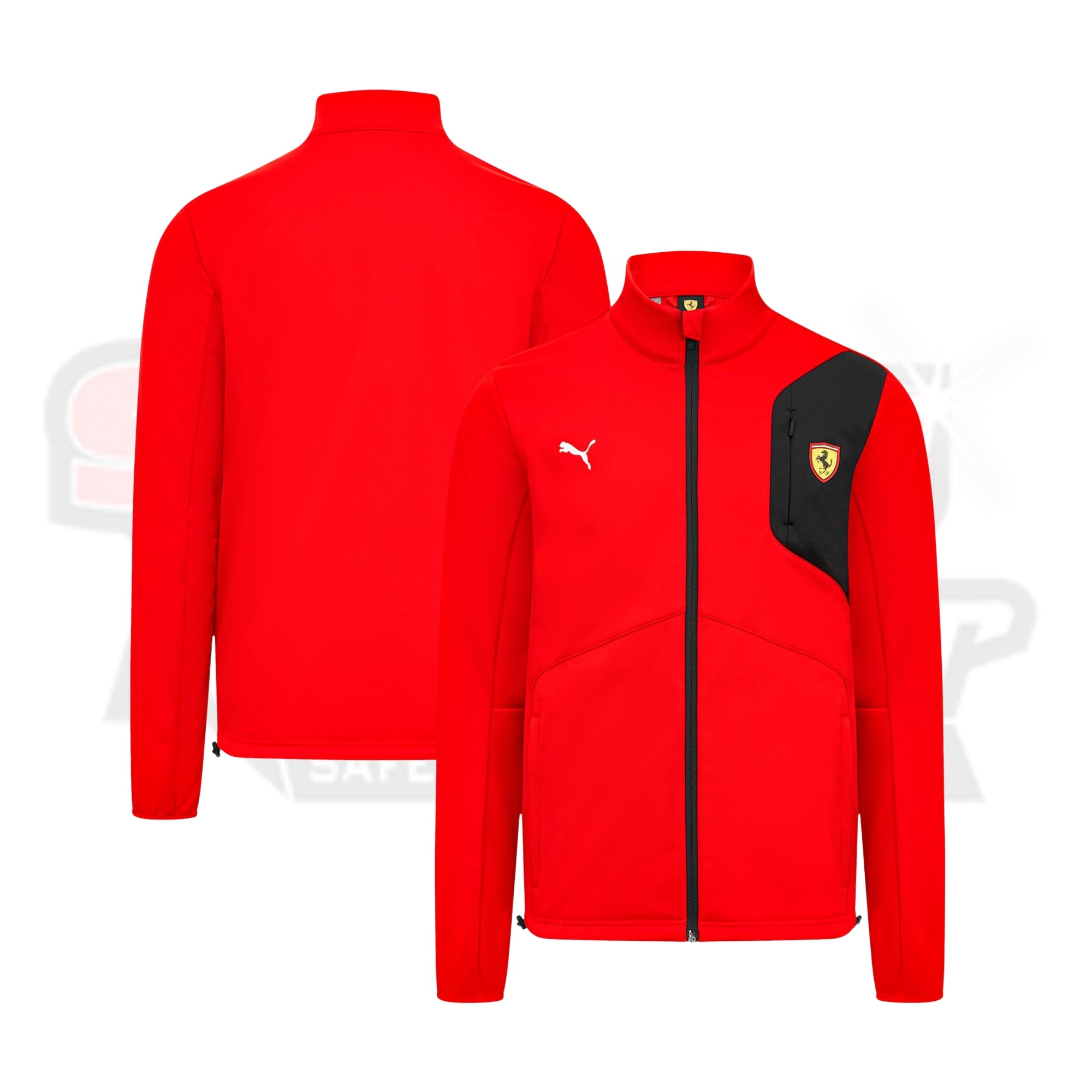 Scuderia Ferrari Puma Softshell Jacket - Red sracingwears