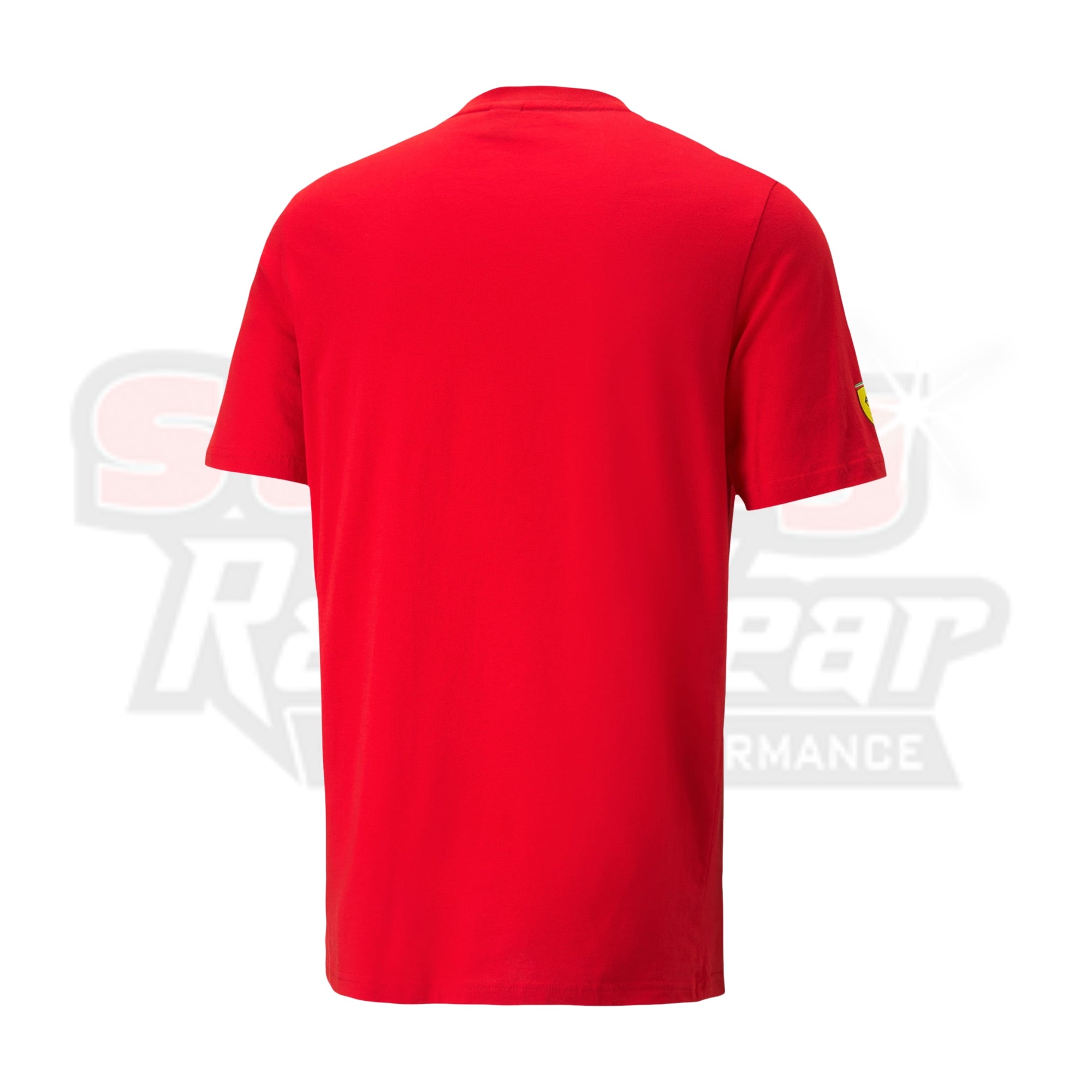 Scuderia Ferrari Race Big Shield T-Shirt Heritage by Puma - Red Strong Racewear