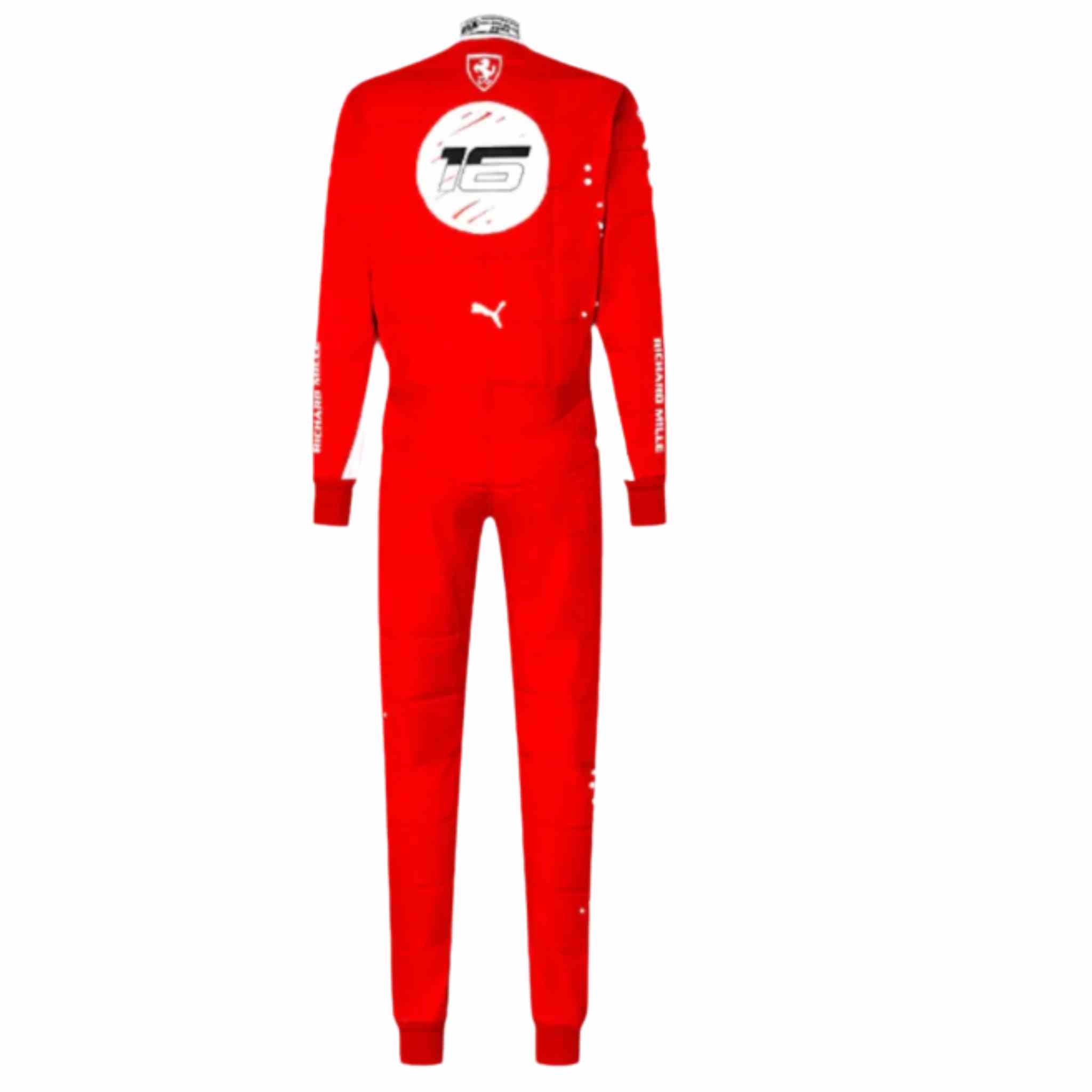 Scuderia Ferrari Race Suit Charles Leclerc Carlos Sainz Jr 2023 Las Vegas GP Special Edition