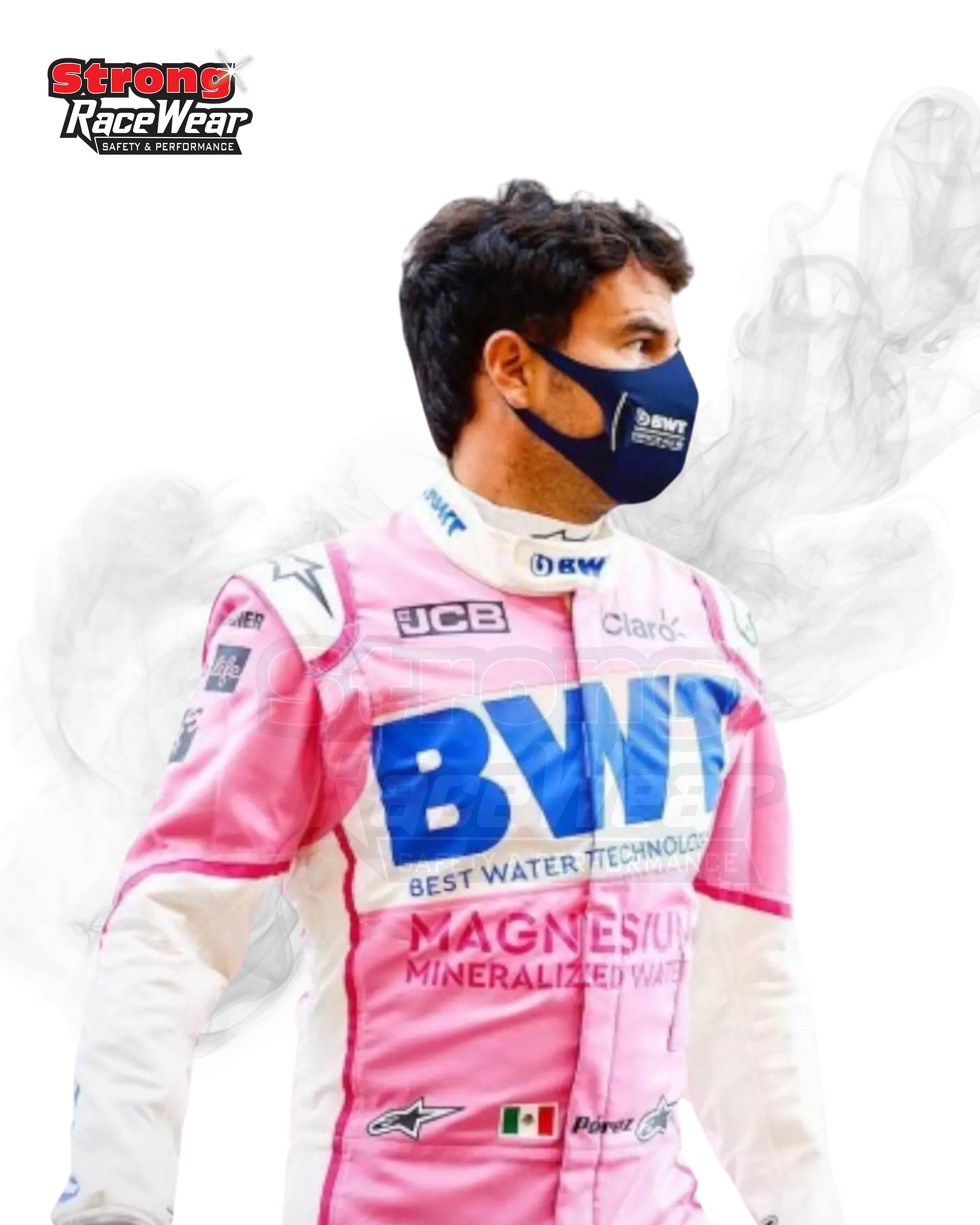 Sergio Perez 2020 BWT Racing Point F1 Team Race Suit