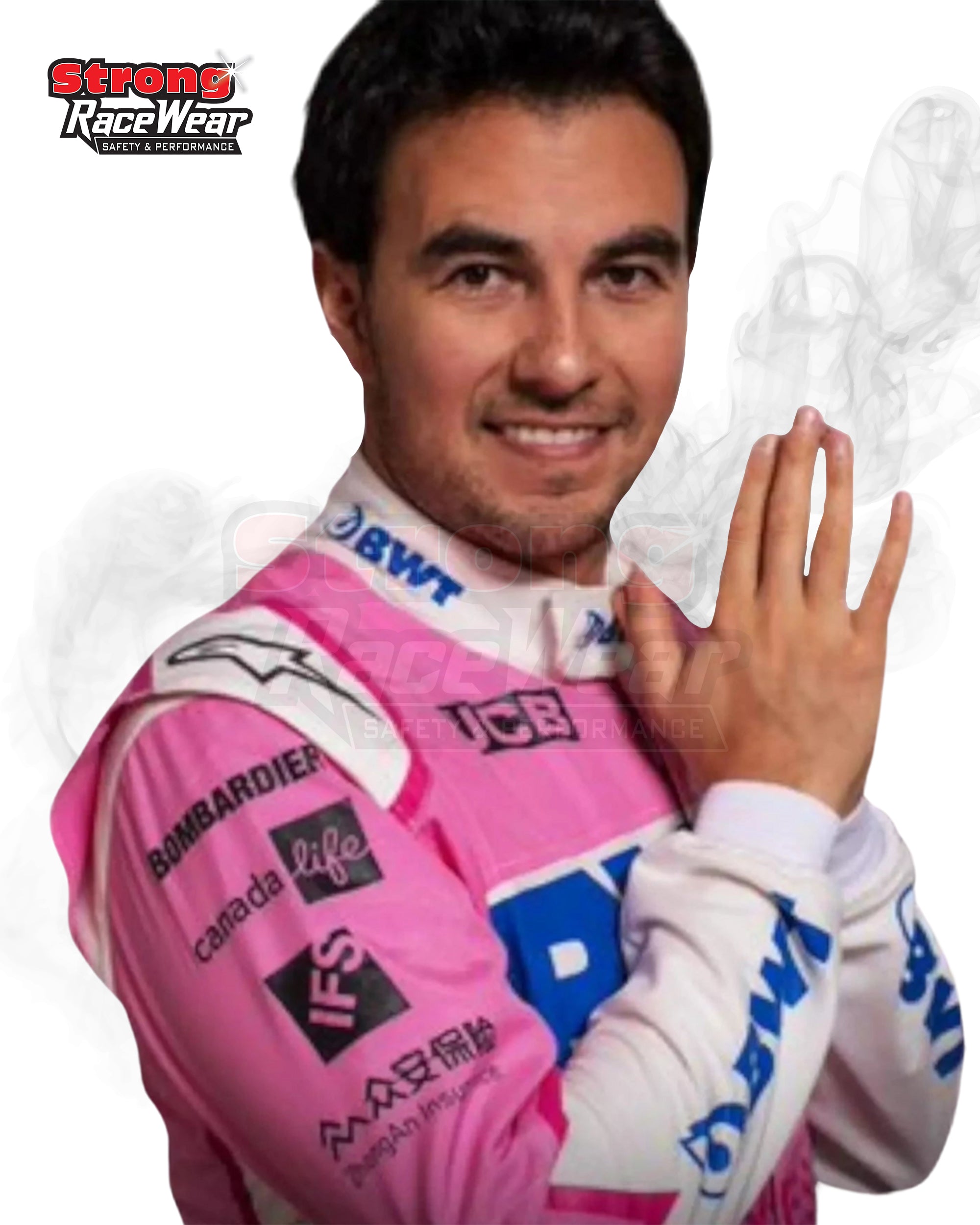 Sergio Perez 2020 BWT Racing Point F1 Team Race Suit