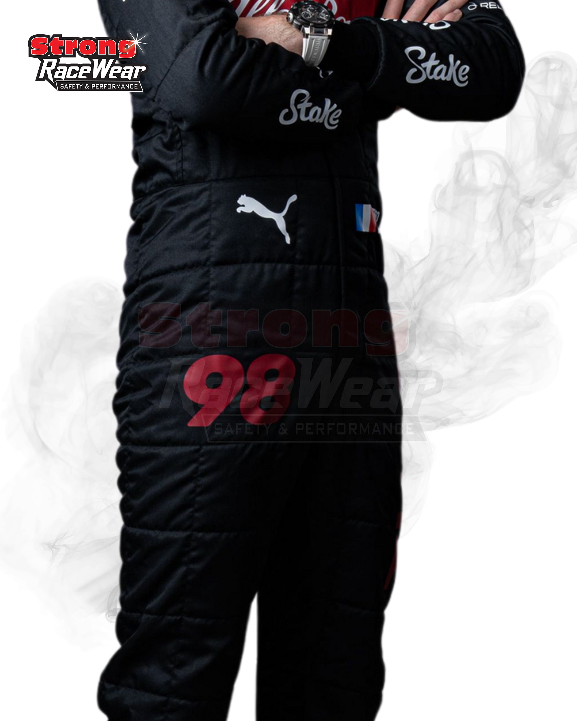 THEO POURCHAIR 2023 ALFA ROMEO F1 TEAM RACE SUIT