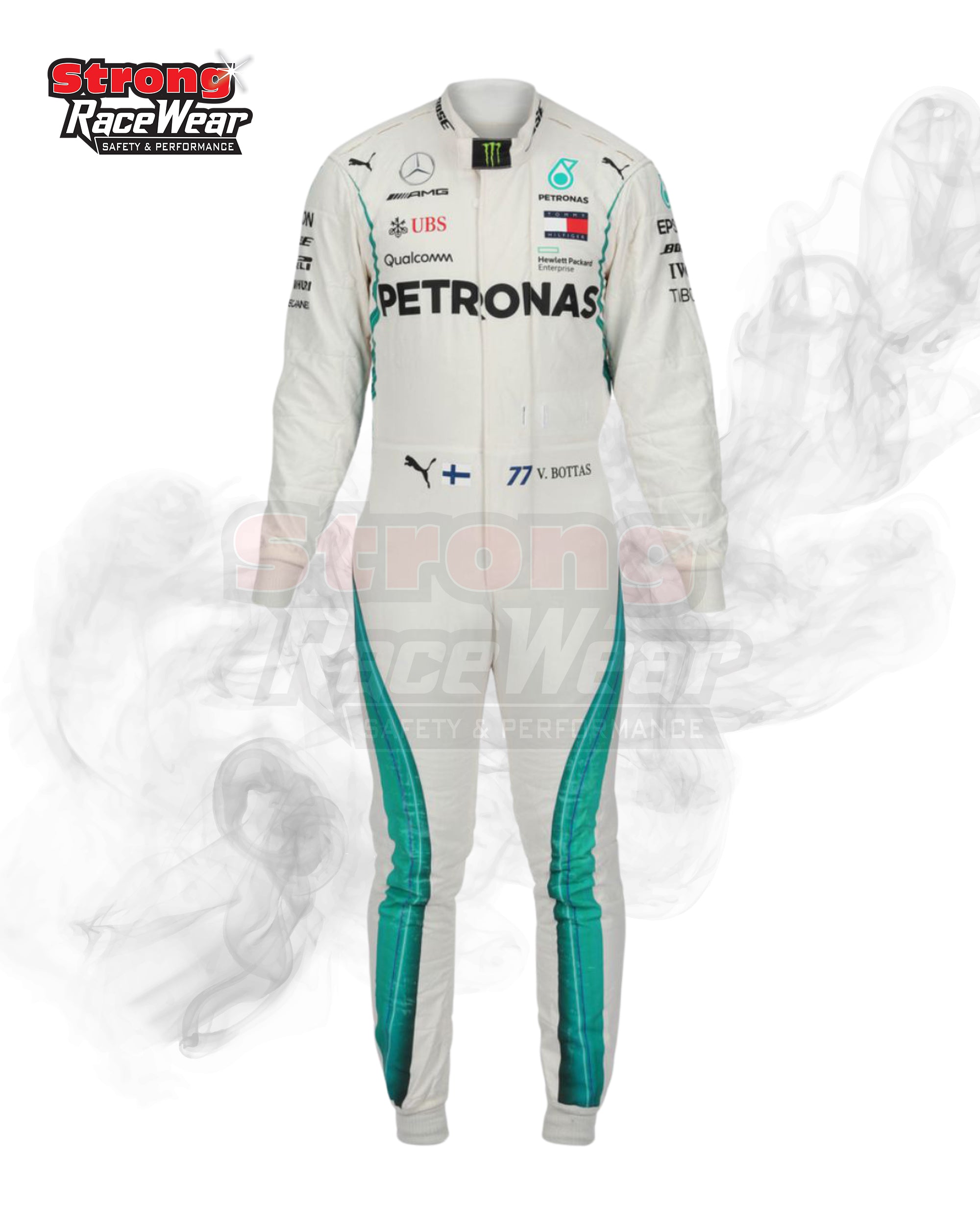 Vallteri Bottas 2018 Race AMG Petronas F1 Race Suit