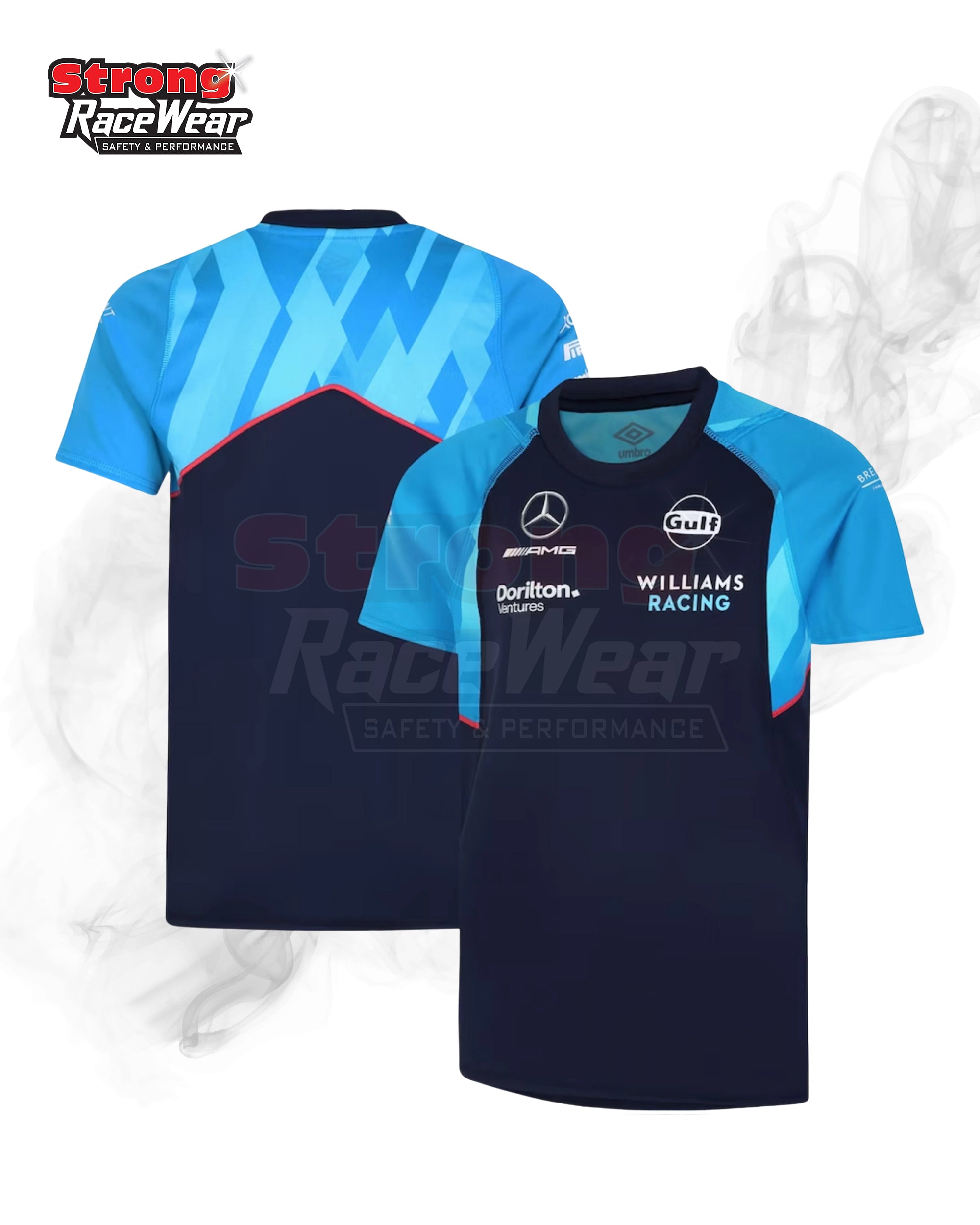 Williams Racing 2023 Team T-Shirts Strong Racewear