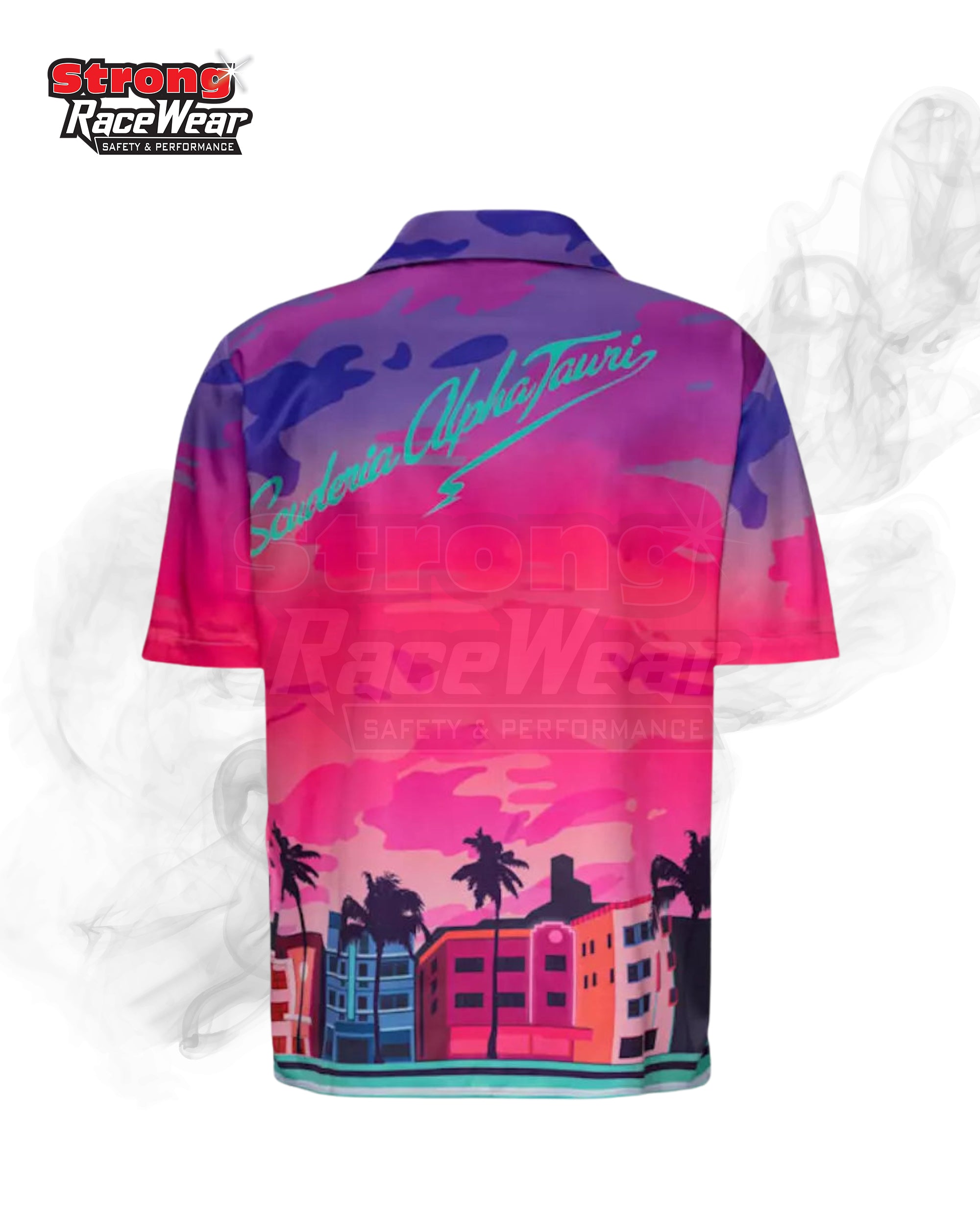 Yuki Tsunoda Men Miami GP Shirt Strong Racewear