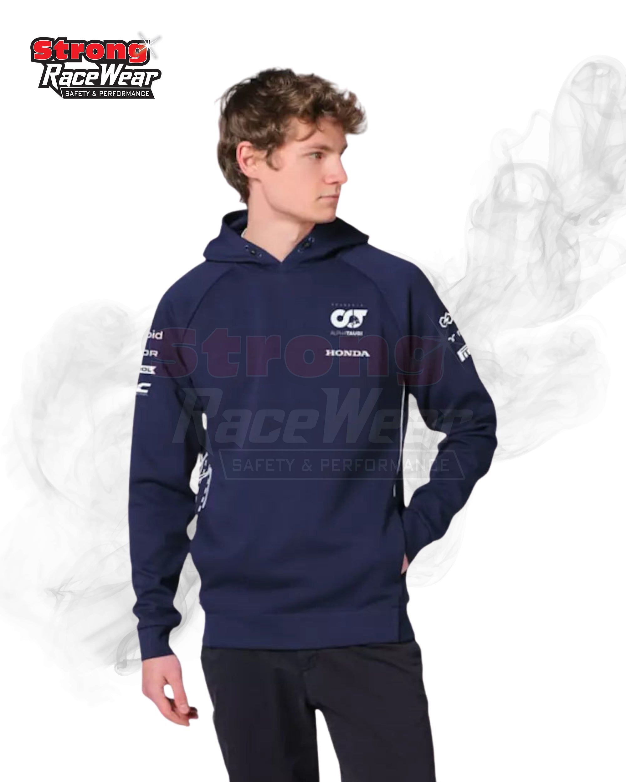 Yuki Tsunoda Men Team Line Hoodie Strong Racewear