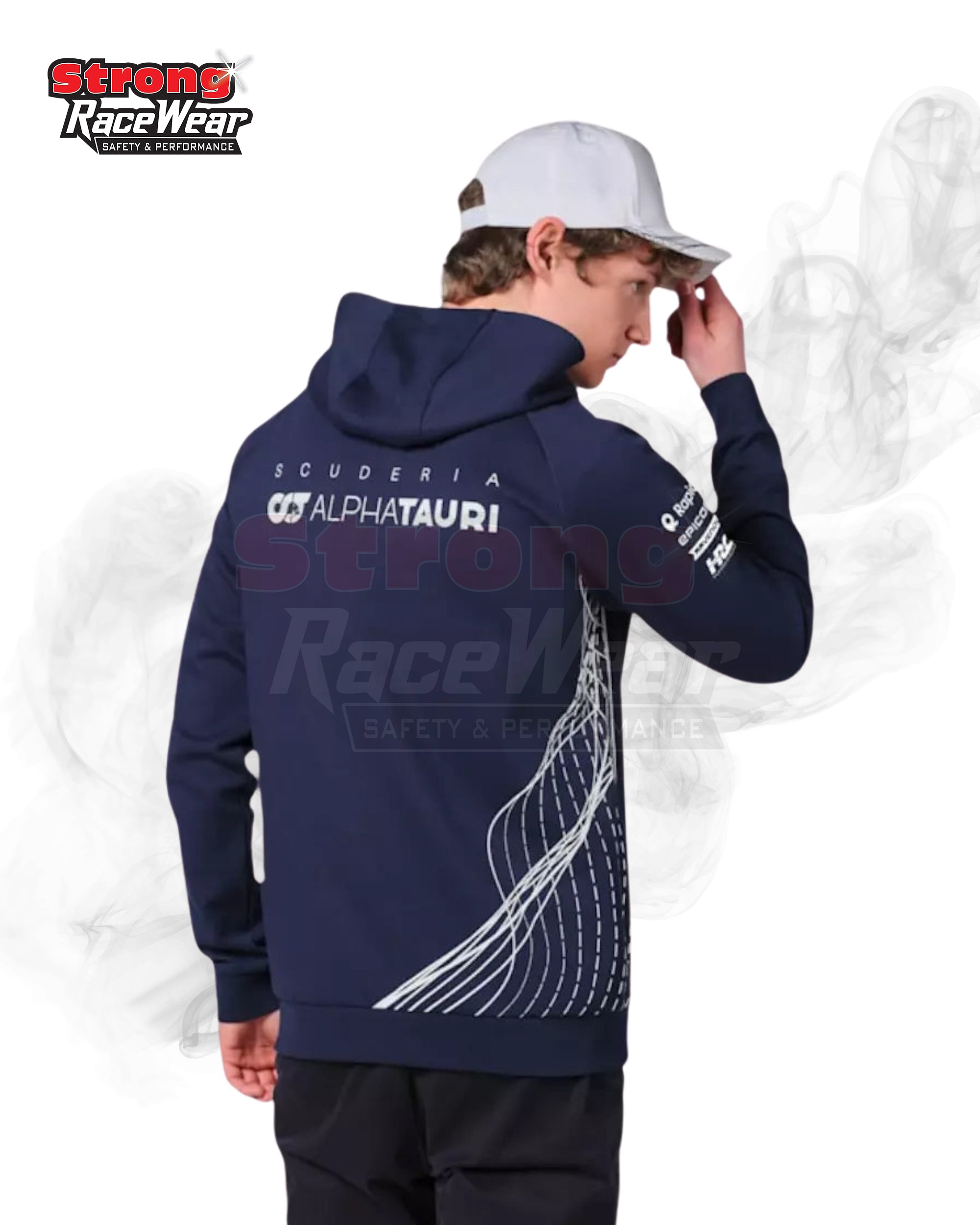 Yuki Tsunoda Men Team Line Hoodie Strong Racewear