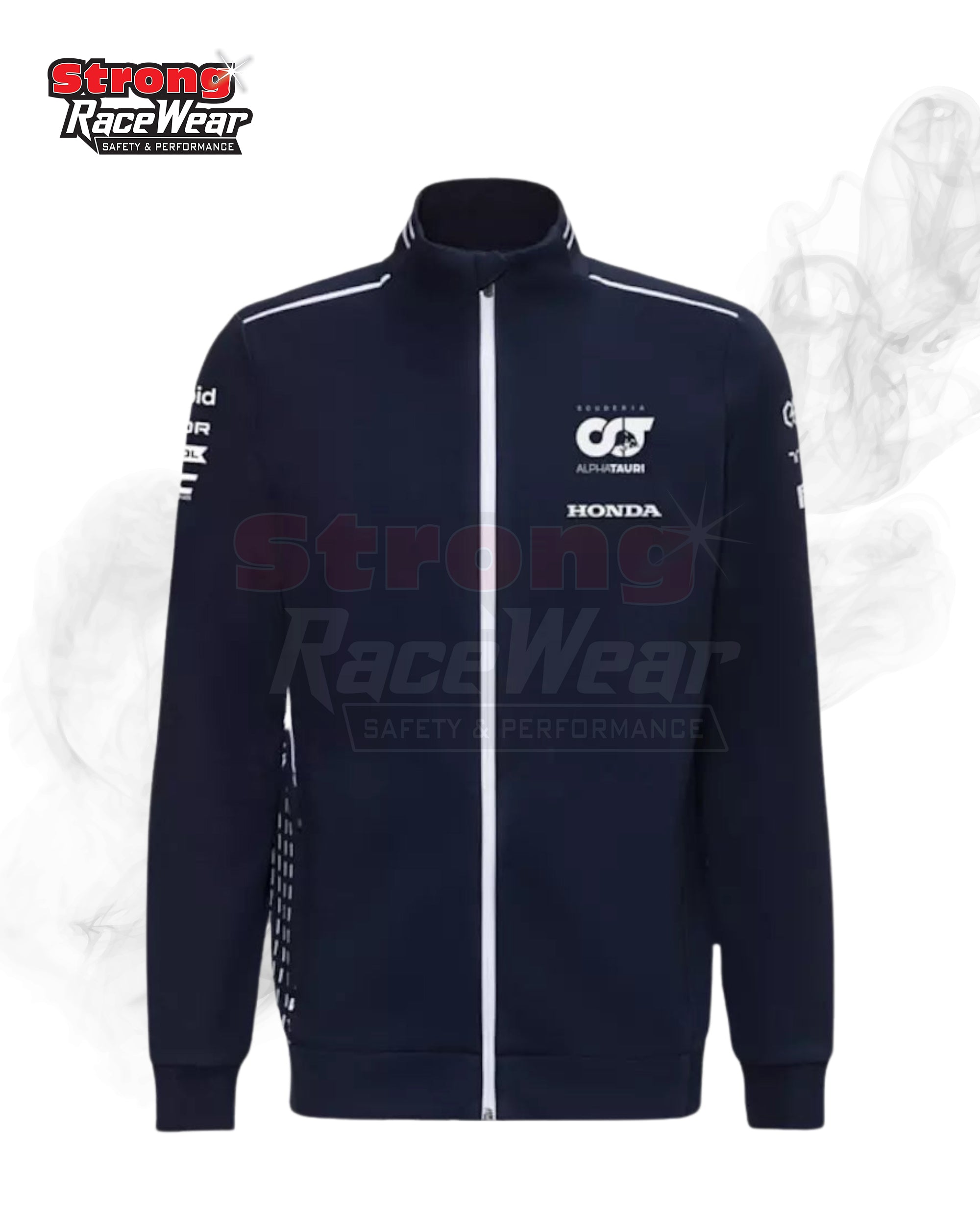 Yuki Tsunoda Men Team Line Sweat Jacket Strong Racewear