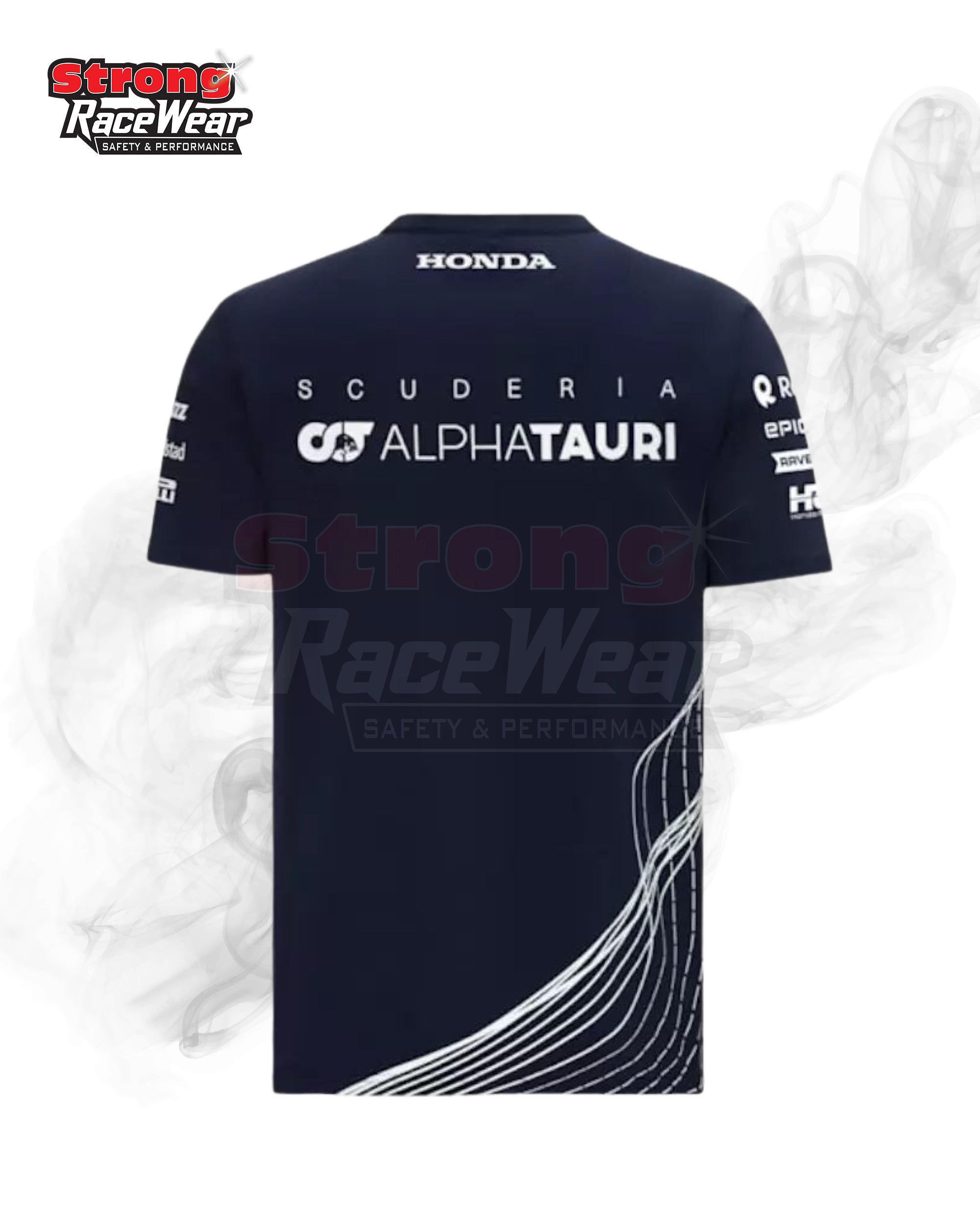 Yuki Tsunoda Men Team Line T-Shirt Strong Racewear
