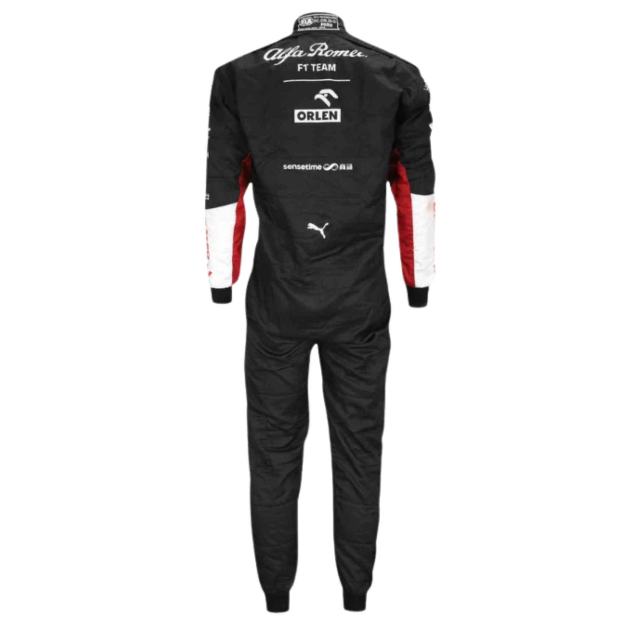 ZHOU GUANYU 2022 SIGNED RACE WORN RACE SUIT