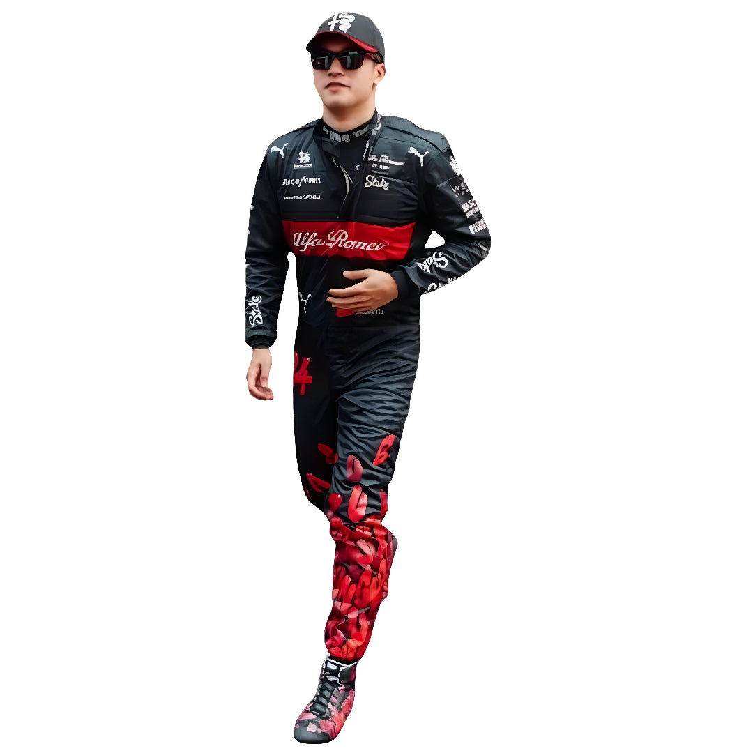 Zhou Guanyu Alfa Romeo F1 Team Stake Race Suit