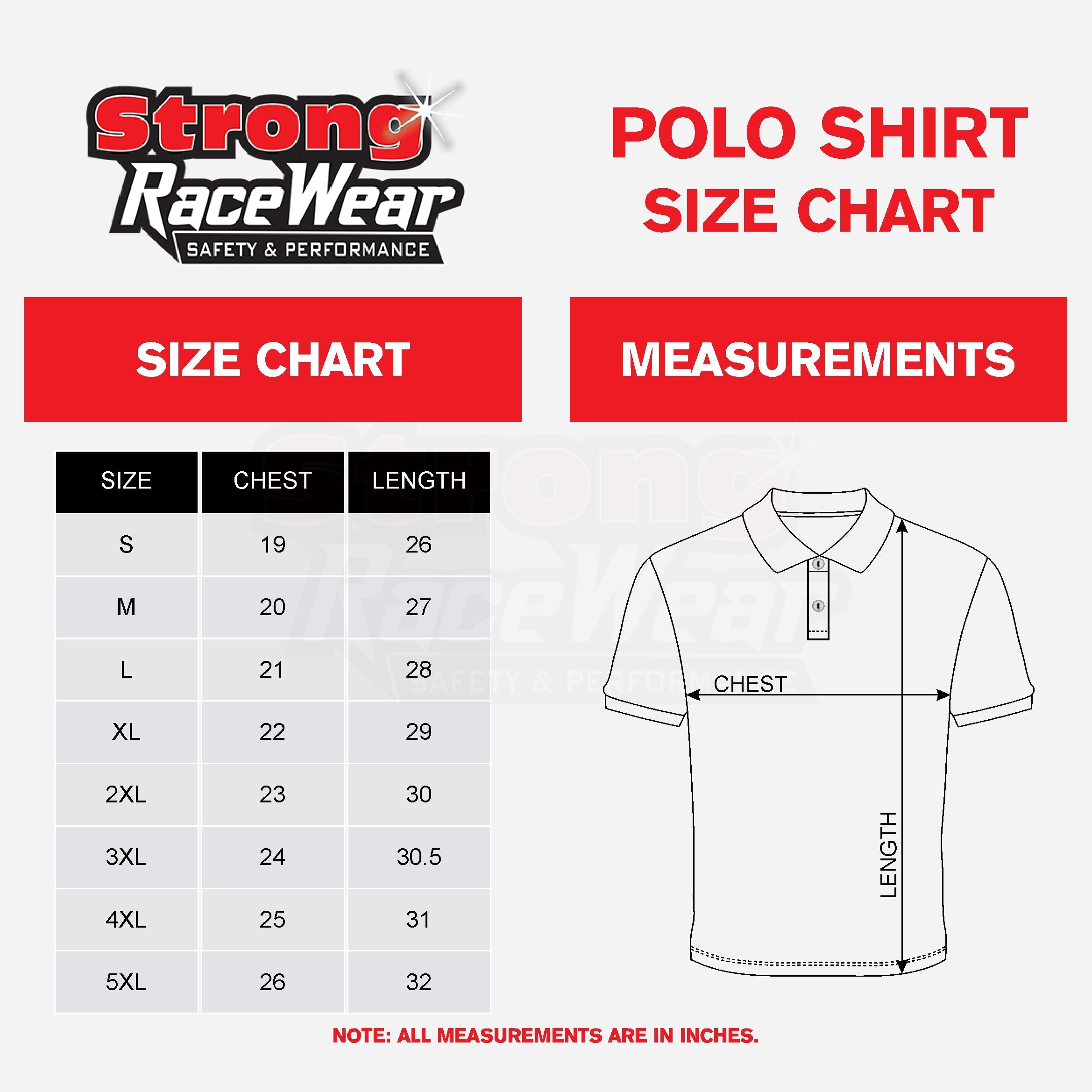 New Tonykart Polo Shirt 2022 Strong Racewear
