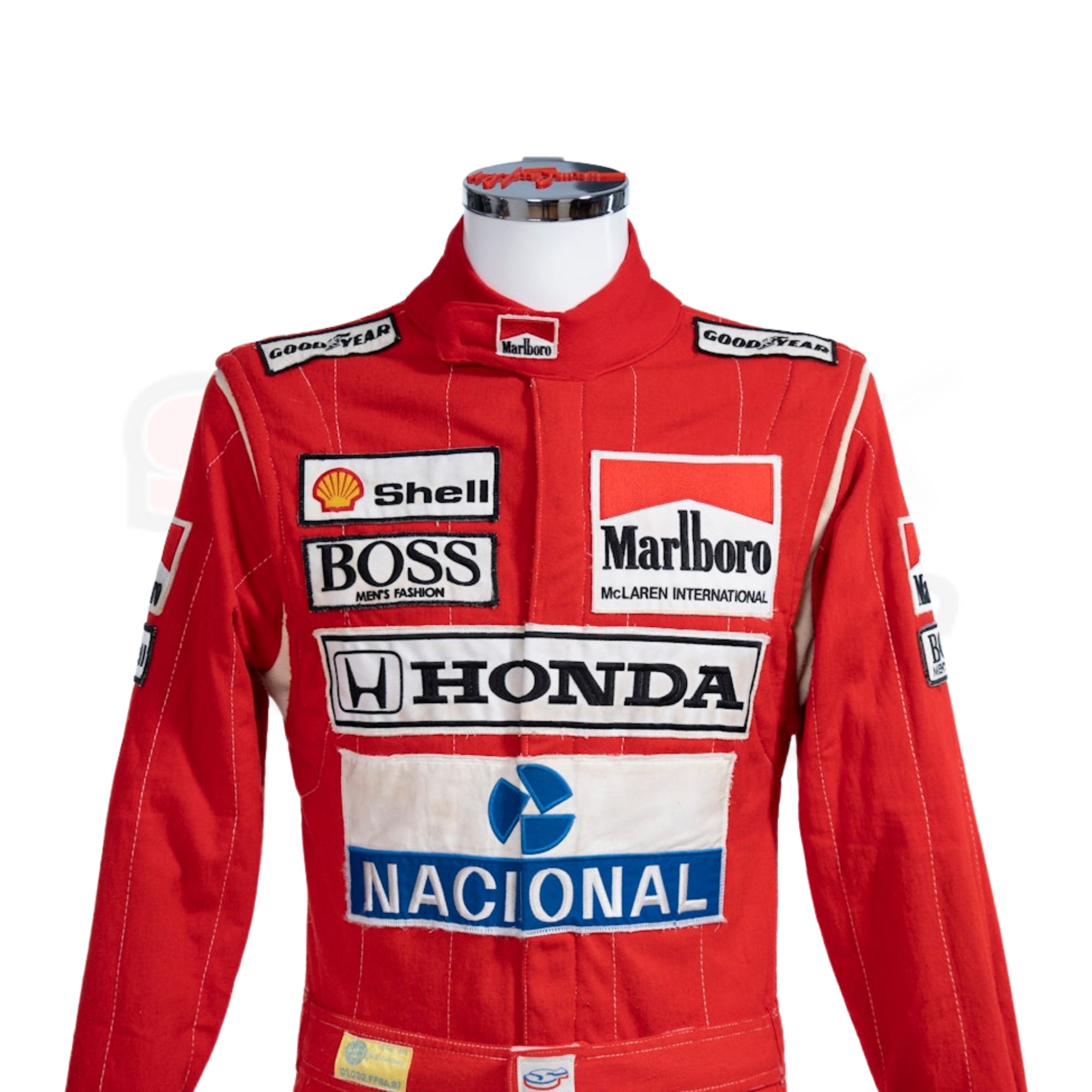 1988 Stand21 Racing Suit Ayrton Senna