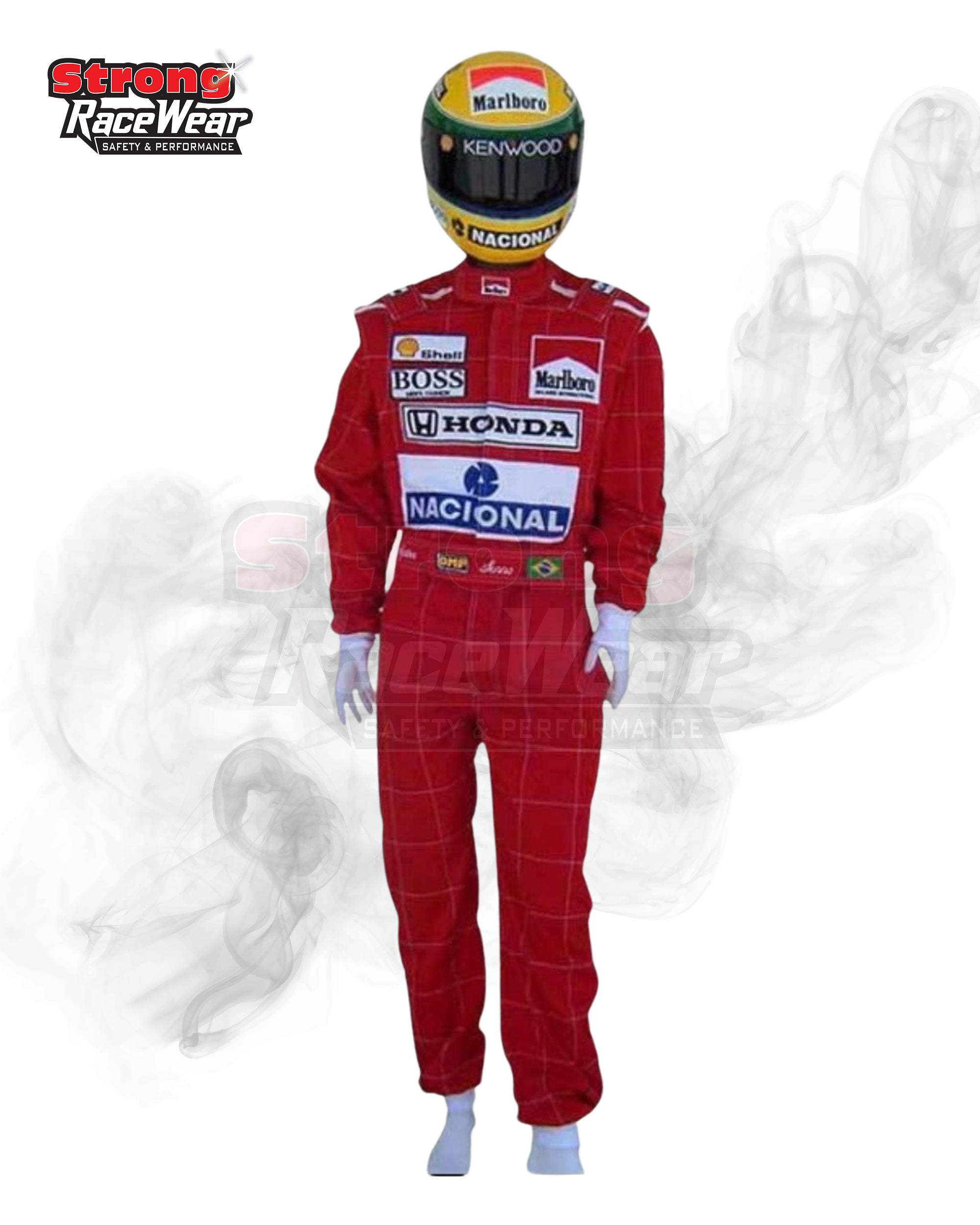 1991 Ayrton Senna Kart F1 Racing Suit