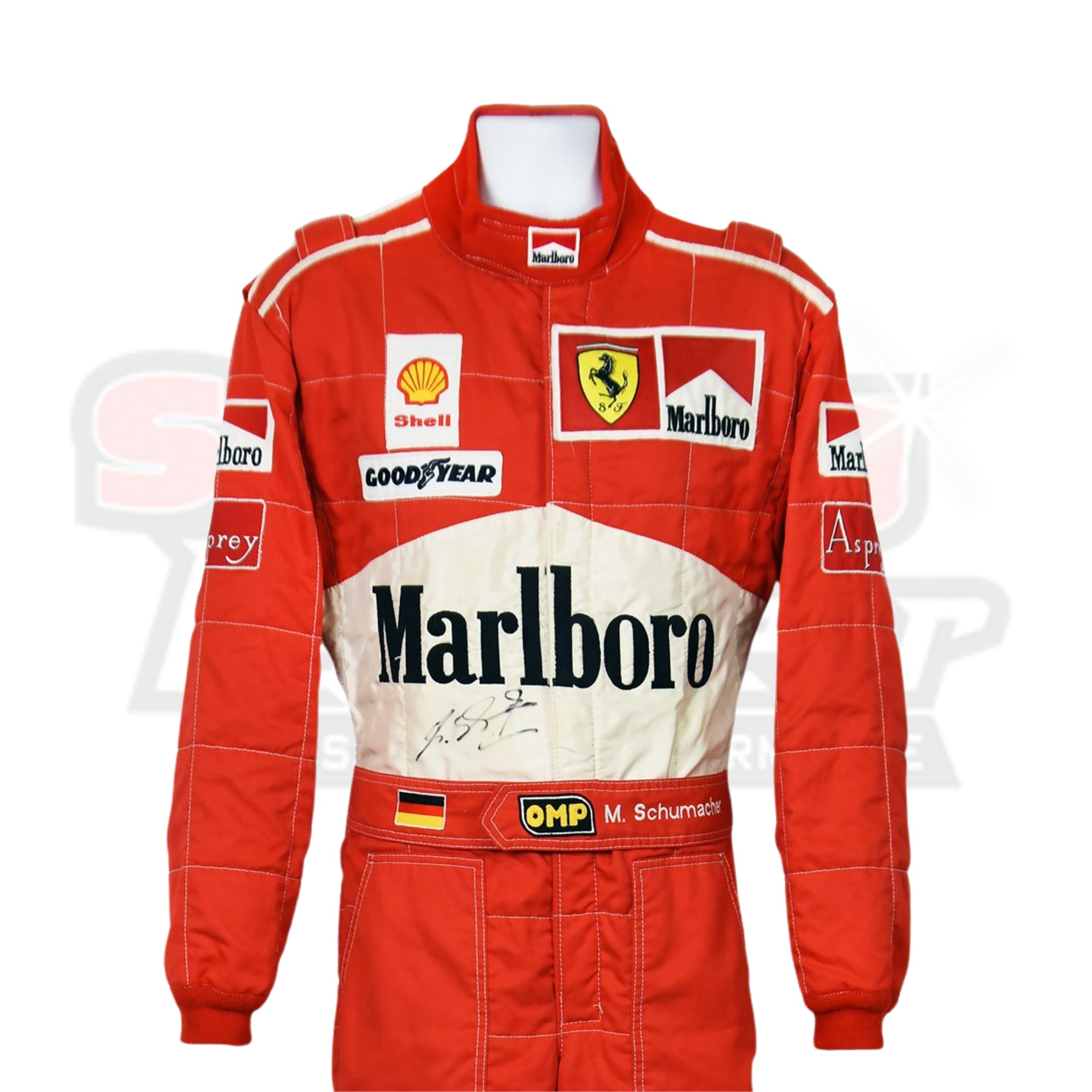 1997 Michael Schumacher Scuderia Ferrari F1 Race Suit